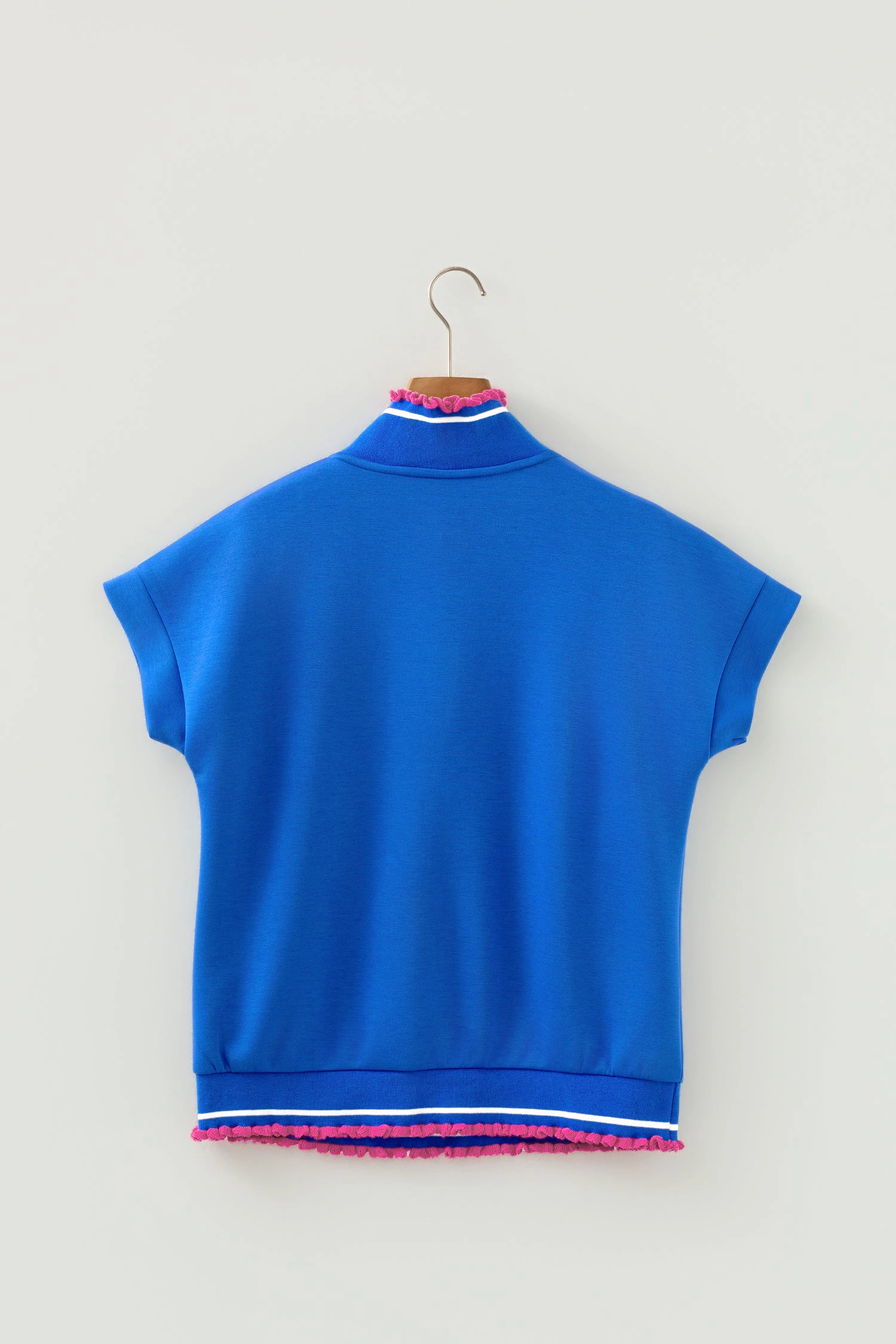 Threaded Pear Womens Averie Short Sleeve Knit Top