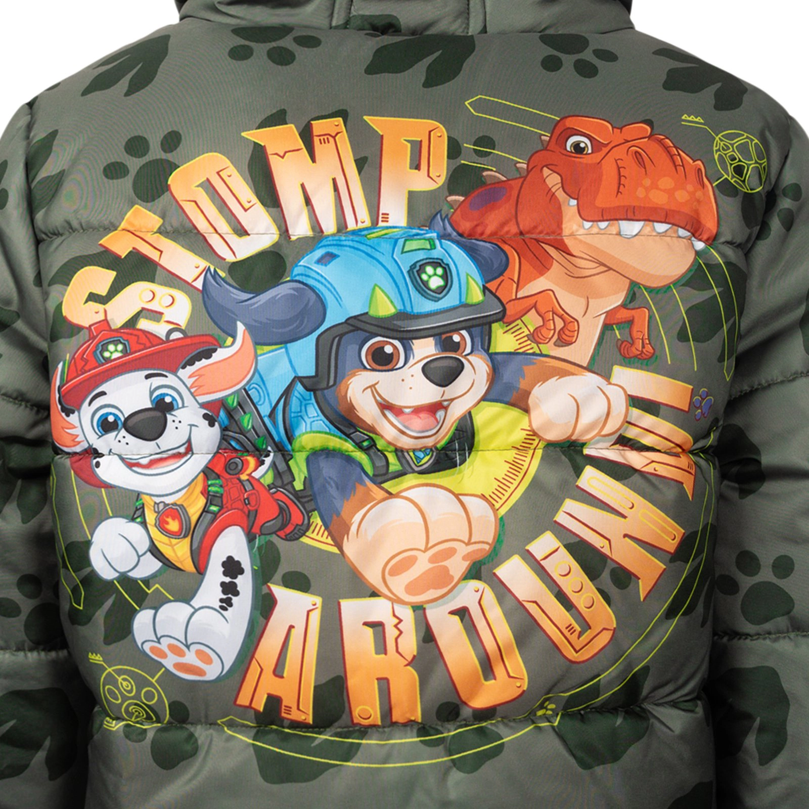 Paw Patrol Boys' Hooded Puffer Jacket