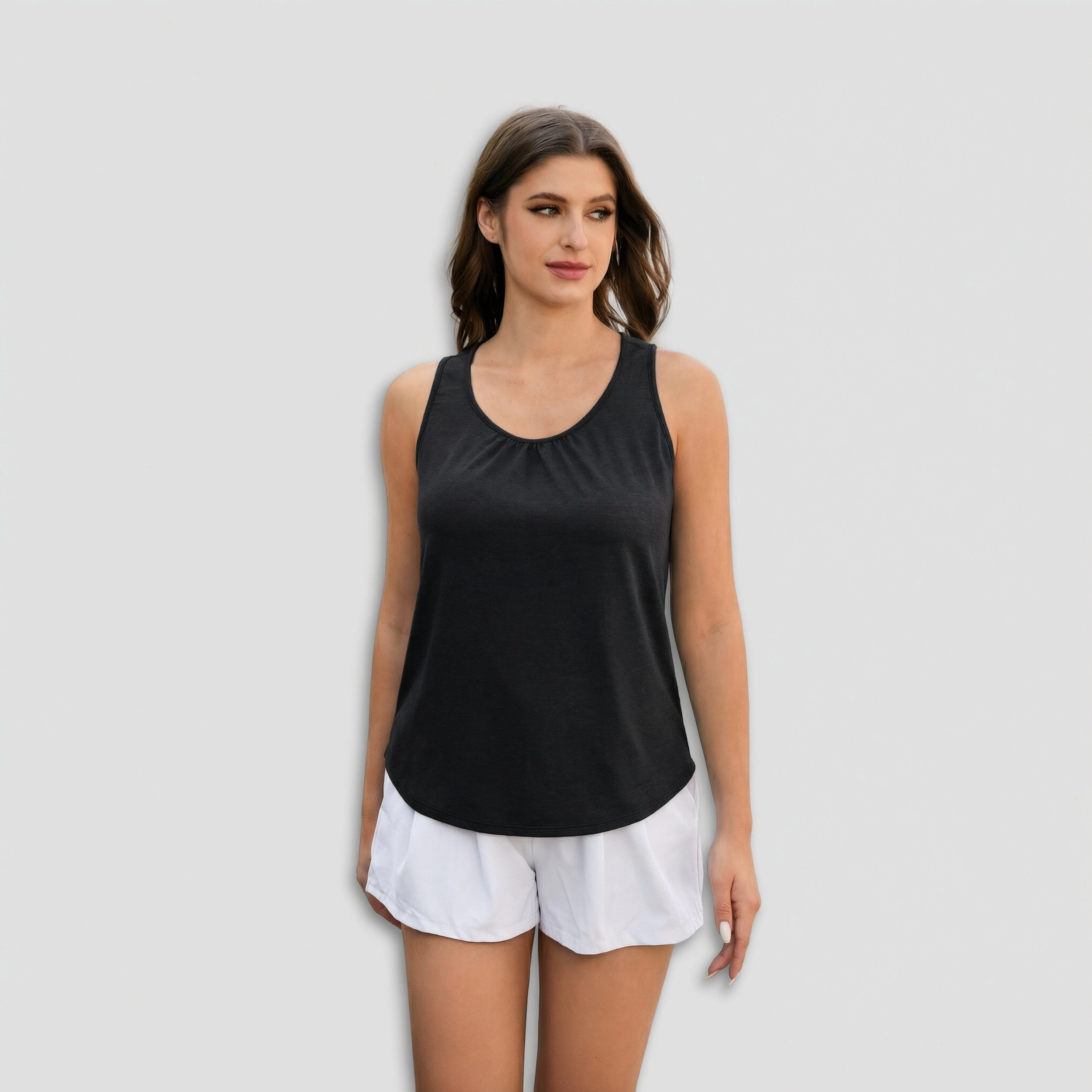 Pinspark Women's Racerback Sleeveless Yoga Tank Top