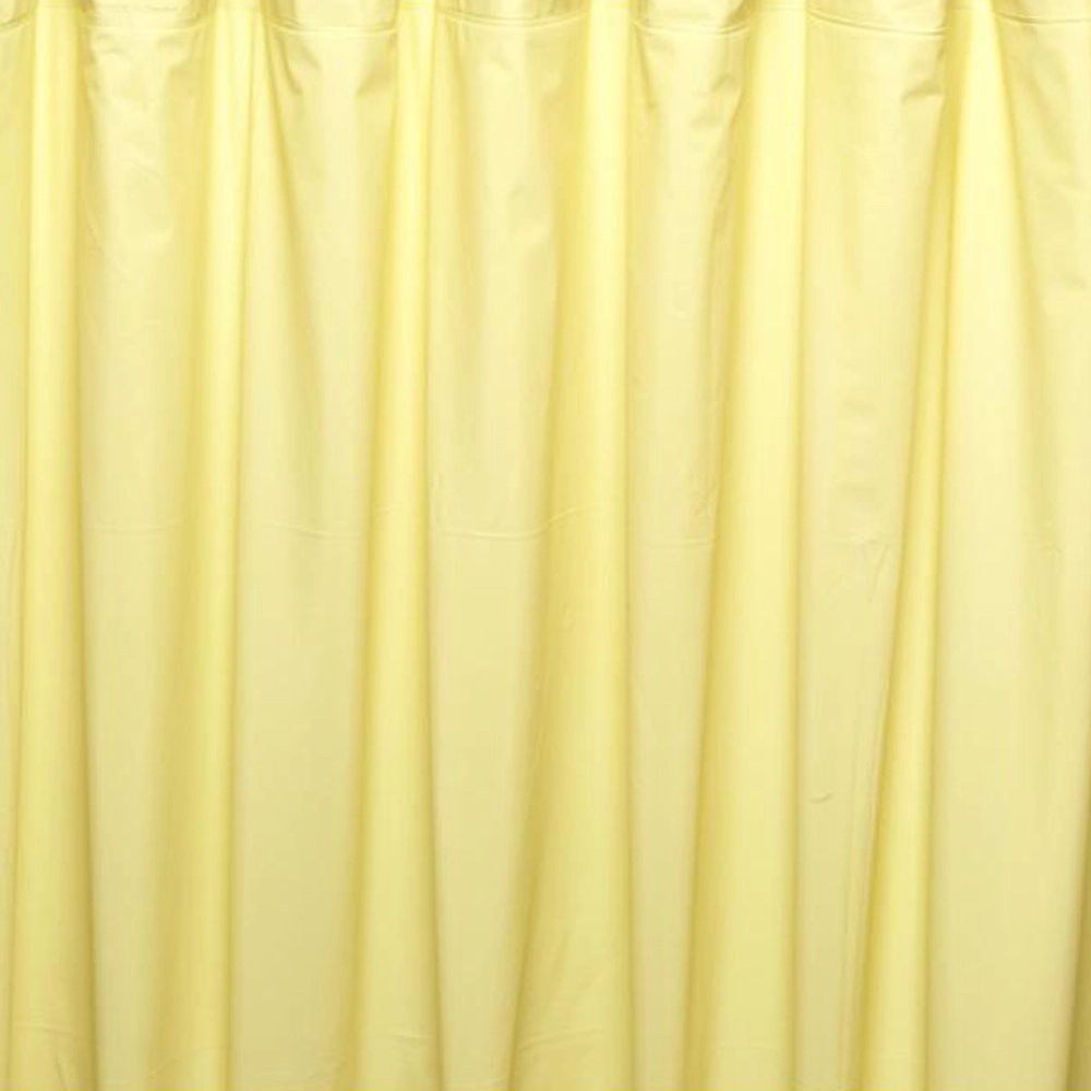 Carnation Home Fashions Hotel Collection Vinyl Shower Curtain Liner with Weighted Magnets and Metal Grommets 72x72" Gold