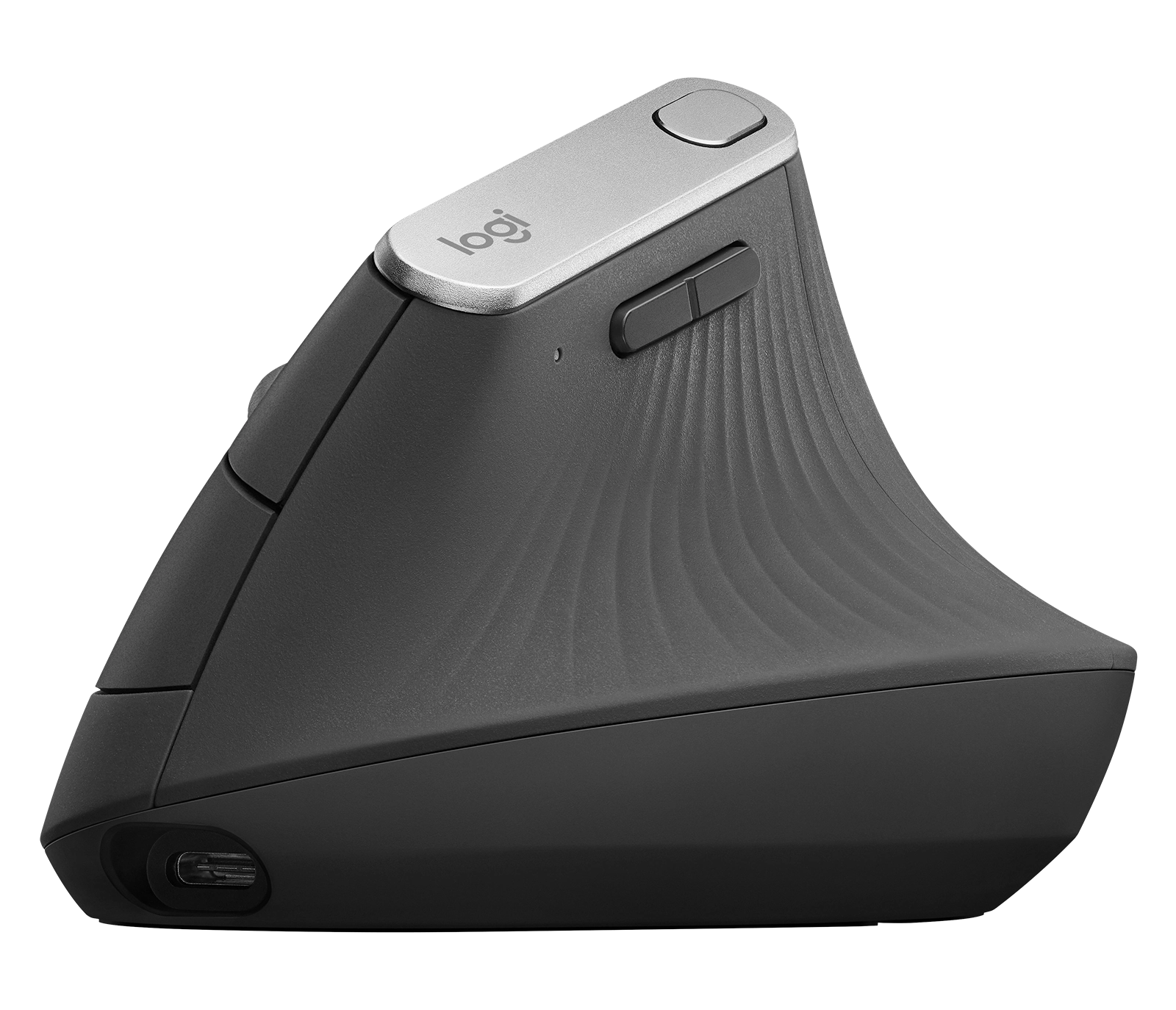 Logitech MX Vertical Advanced Ergonomic Mouse, Wireless via Bluetooth or included USB Receiver