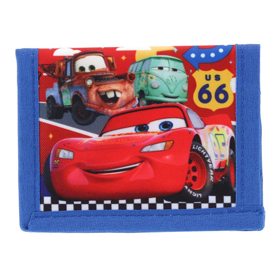 CTM Kid's Disney Cars Lightning McQueen and Friend  Fold Wallet