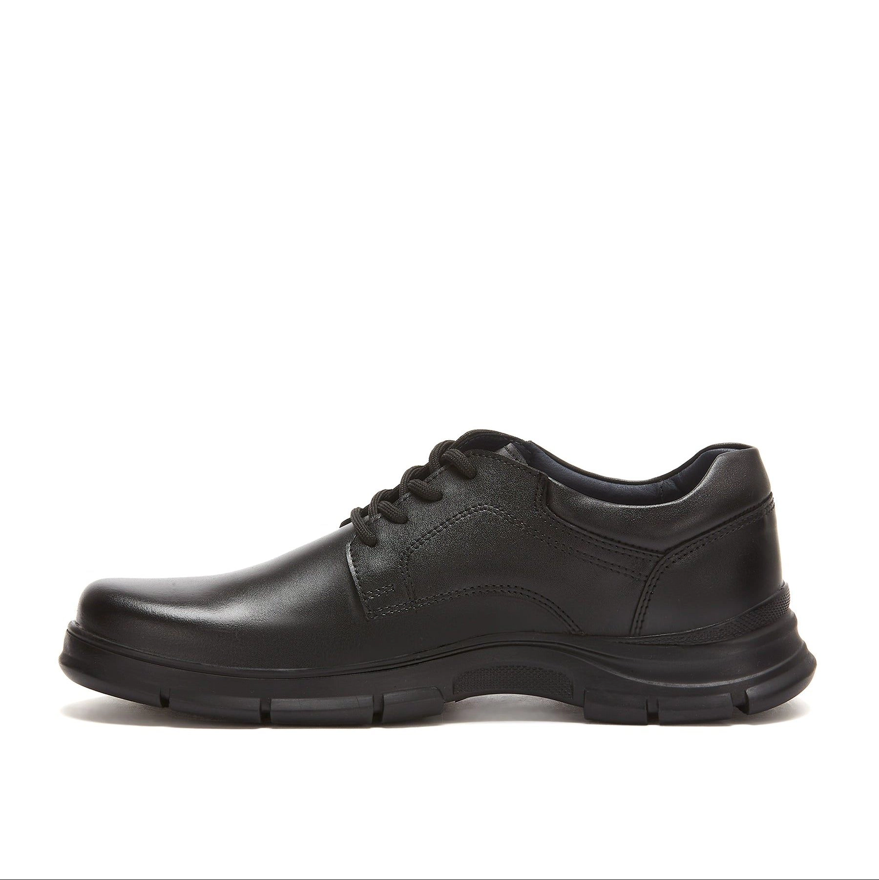 Ferrato Mens Leather Flats - Lace-Up