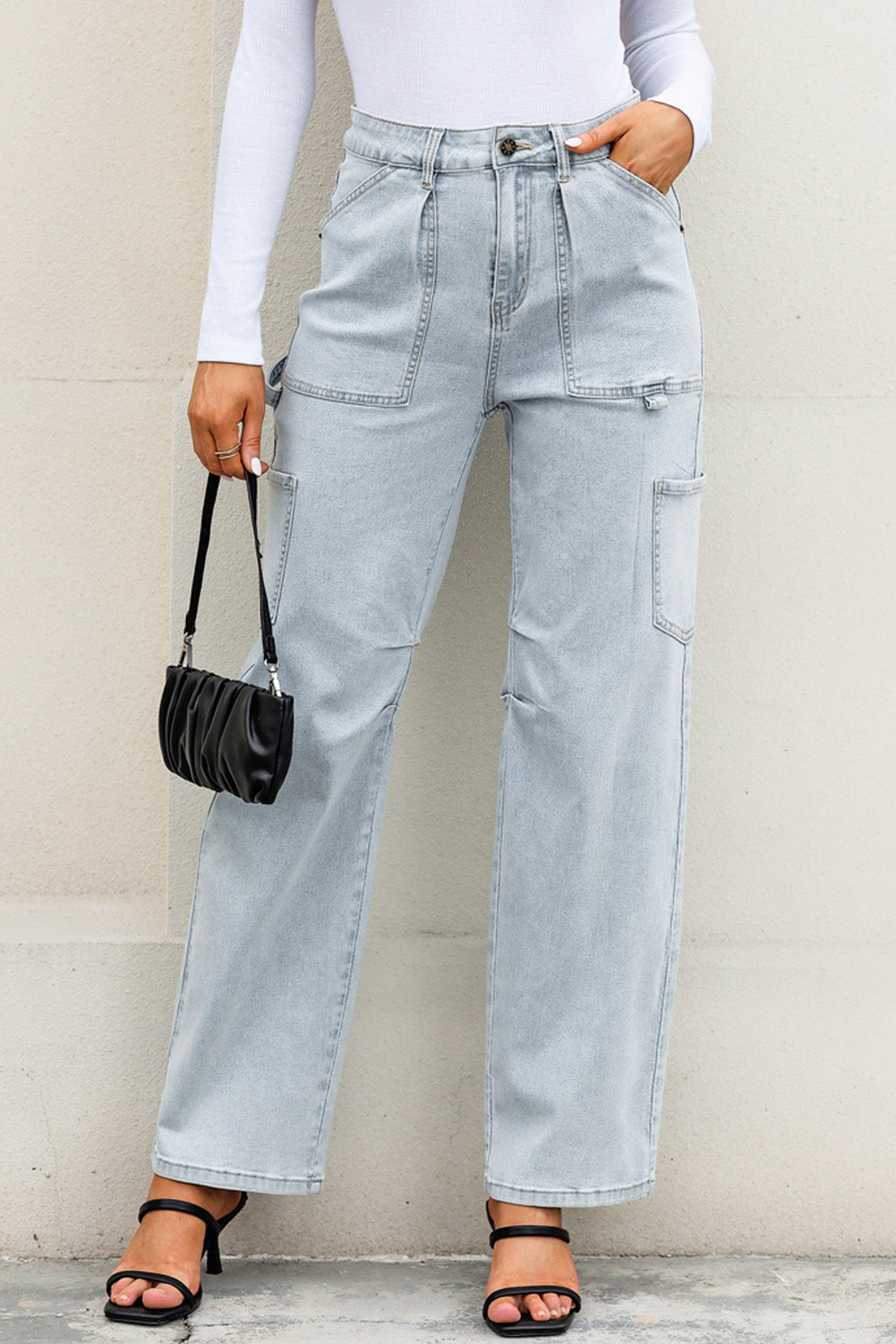 Threaded Pear Women's Jazlyn Street Fashion Shift Jeans