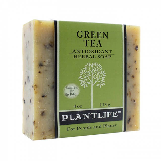 Plantlife Green Tea Aromatherapy Herbal Soap