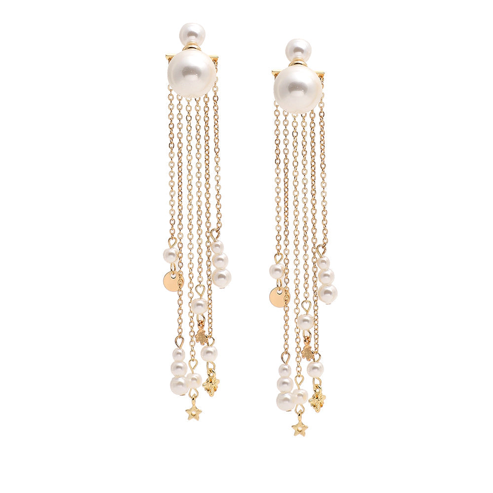 SOHI Women's Pellet-Party Drop Earrings