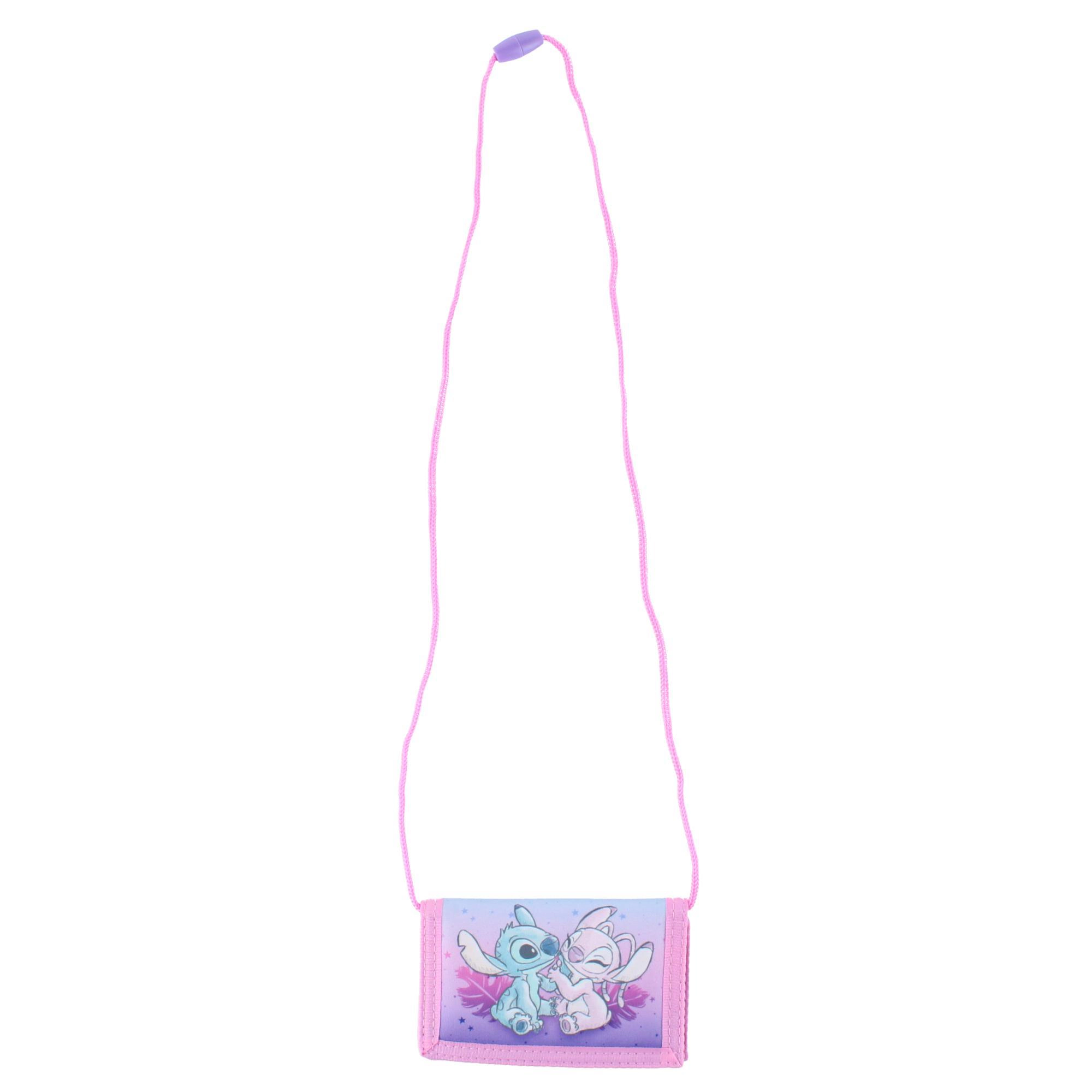 Textiel Trade Disney's Kids Lilo & Stitch with Angel Tri-Fold Wallet