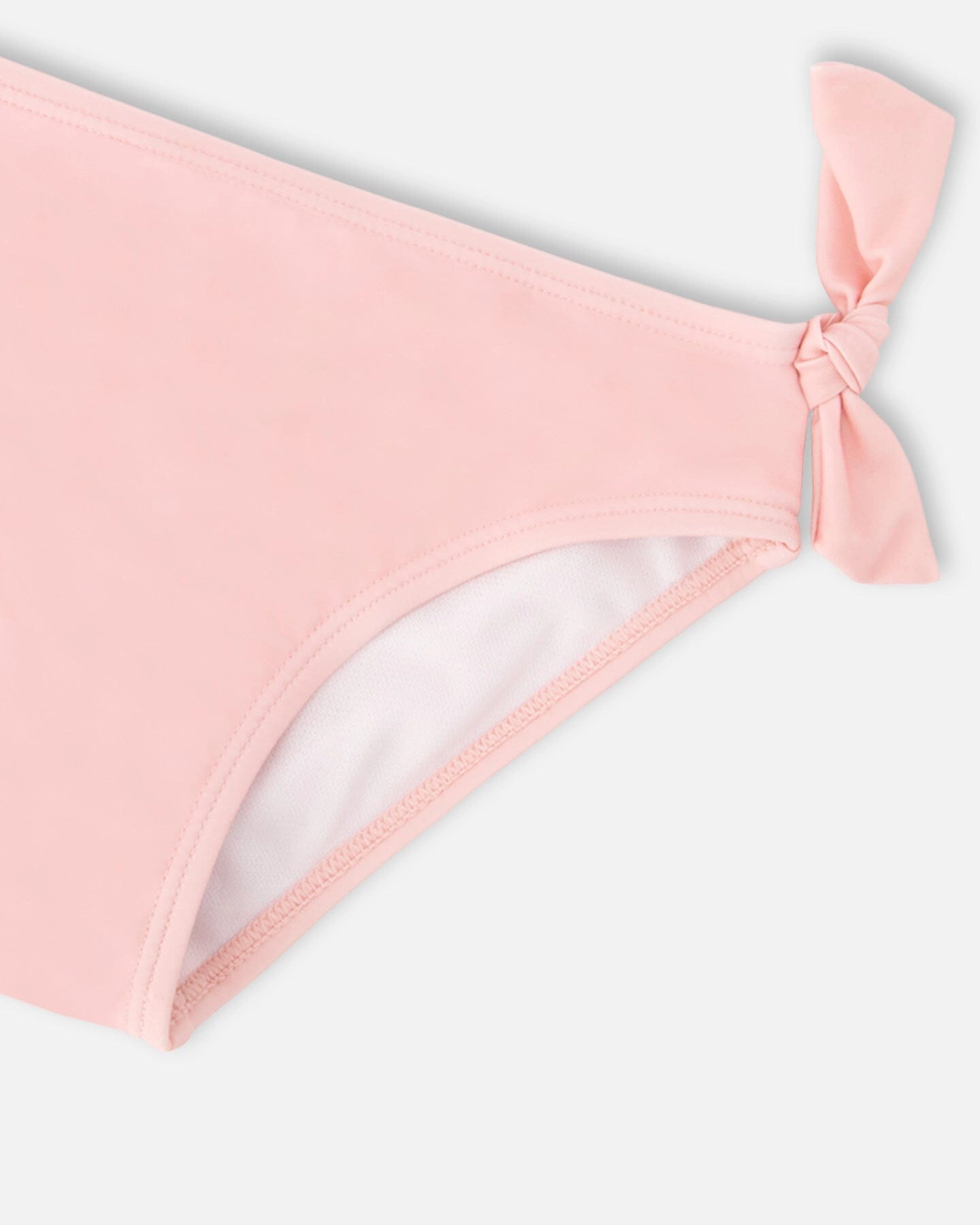 Deux par Deux Girls Hibiscus Print Top and Bottom Two-Piece Swimsuit