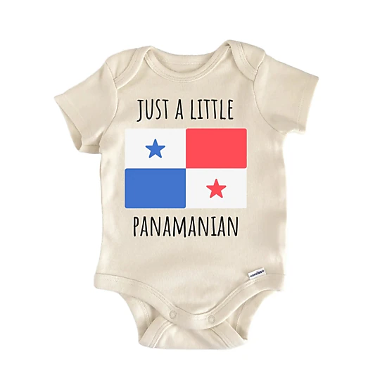 NOFO VIBES Unisex Panama Panamanian Baby Gift Baby Bodysuit