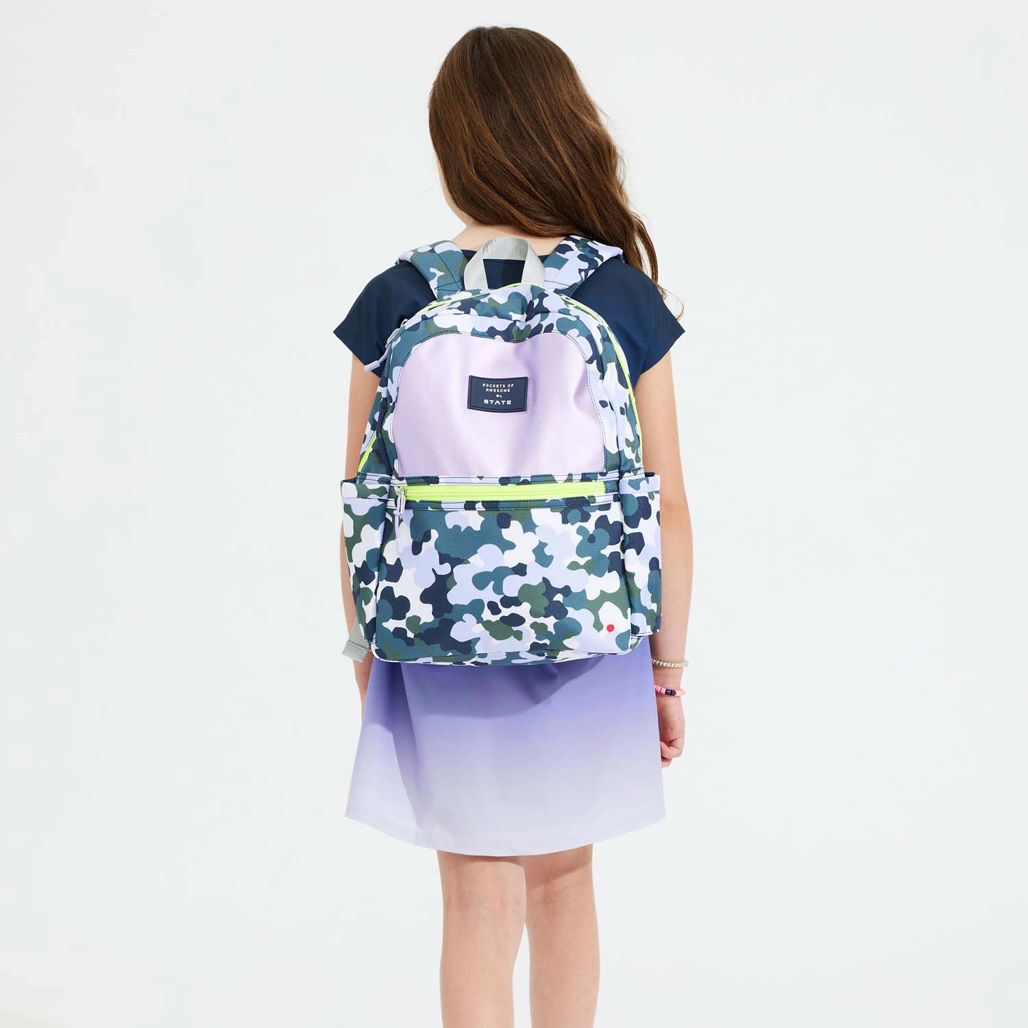 Rockets of Awesome State x ROA Purple Camo Backpack