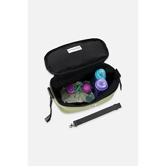 Deux par Deux Unisex Water-Repellent Mini Diaper Bag with Stroller Straps
