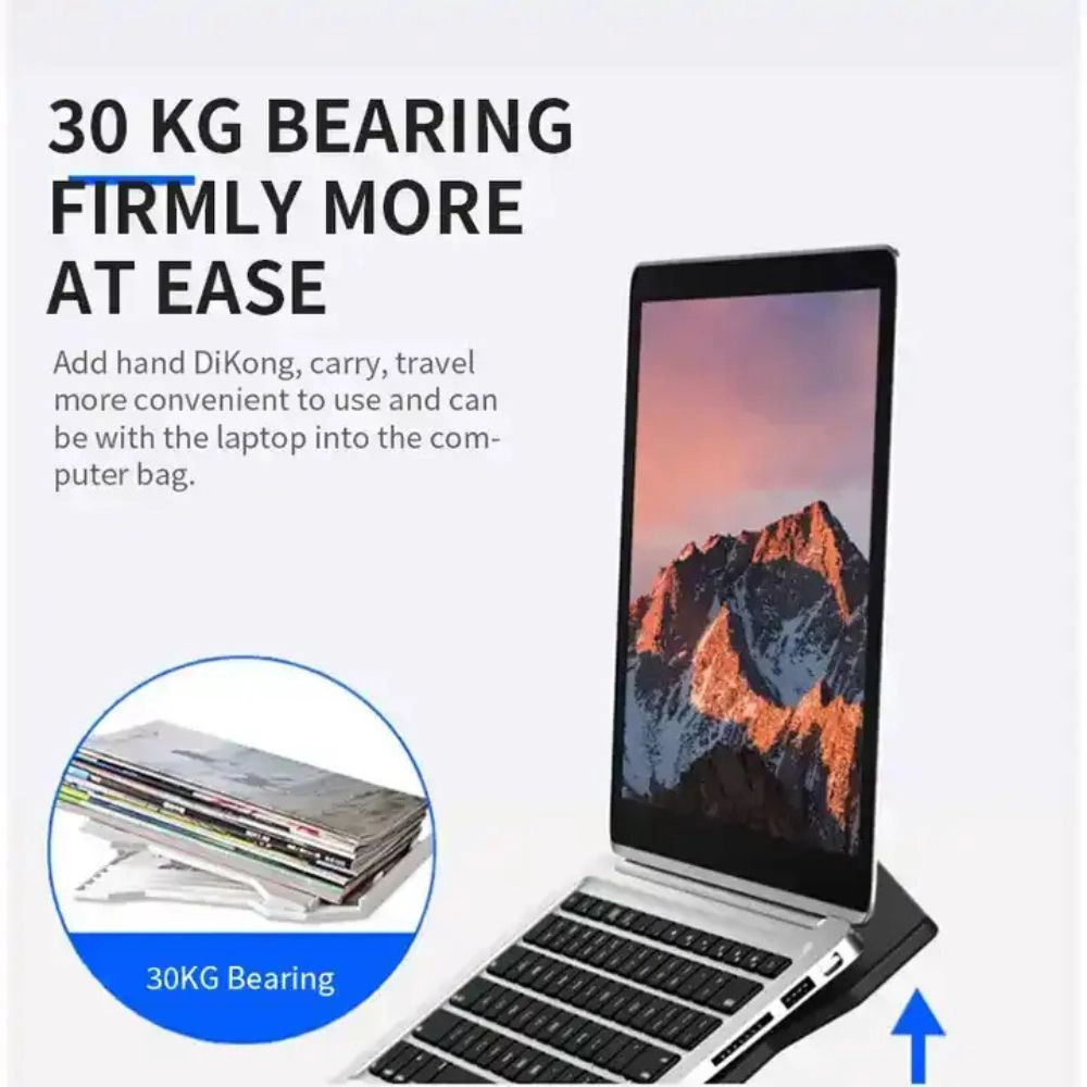 Premium Charms Laptop Stand With Cooling System