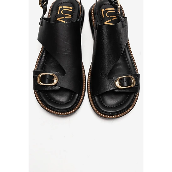 Forever & Always Womens Cruel Leather Sandals