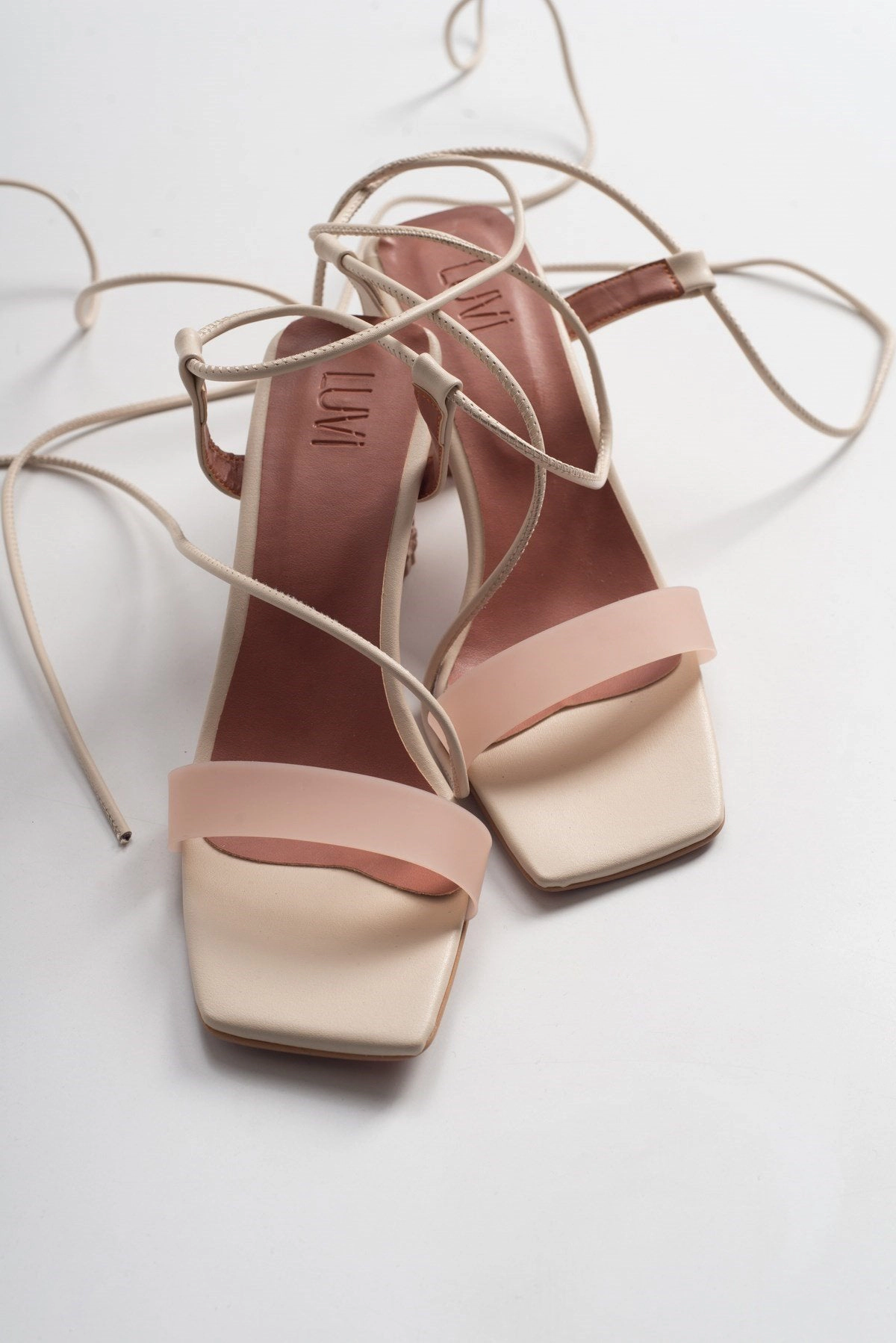 Prologue Shoes Womens Rhea Block Heel Sandal