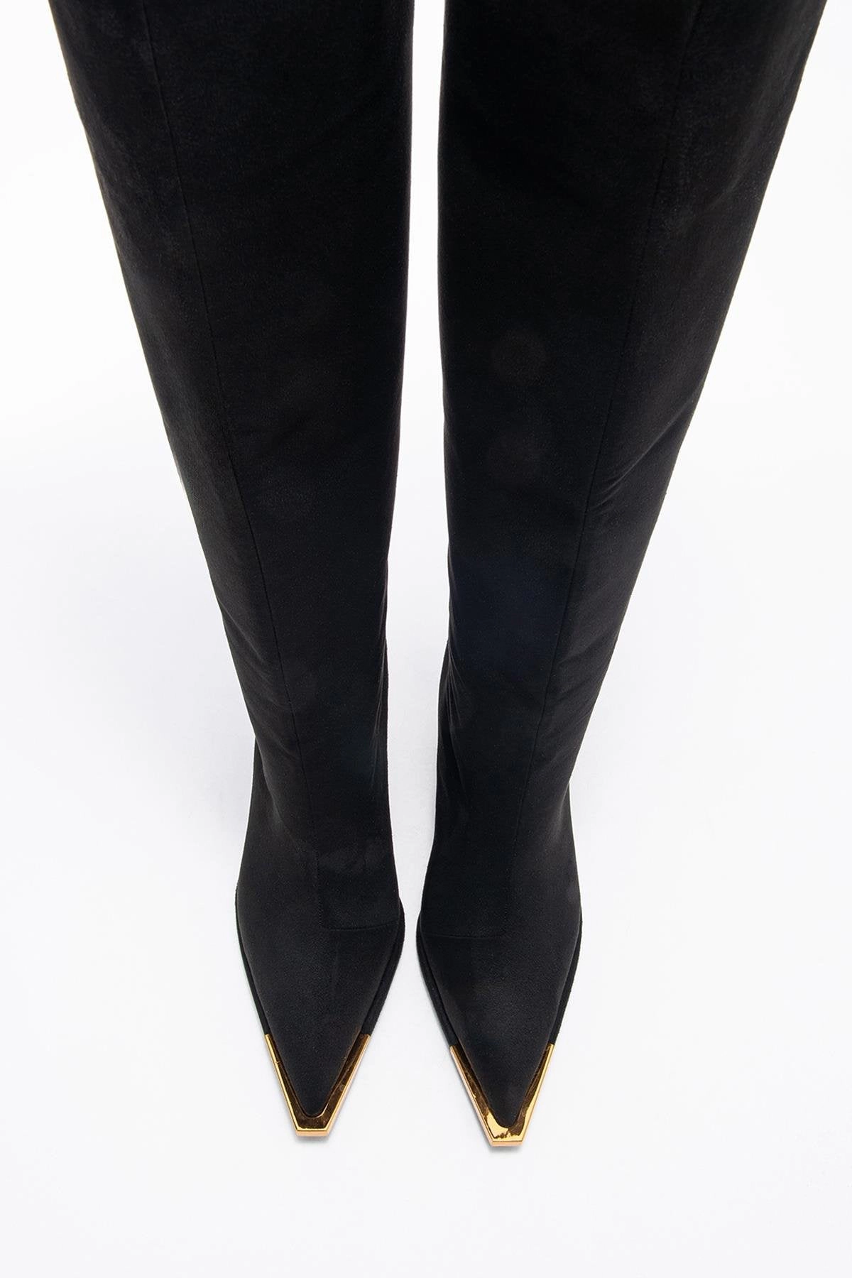 Prologue Shoes Womens Lexa Pointed Toe Knee High Boot