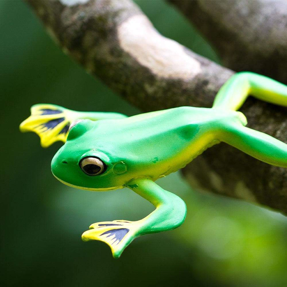 Safari Ltd. - Flying Tree Frog Kids Toy Figure