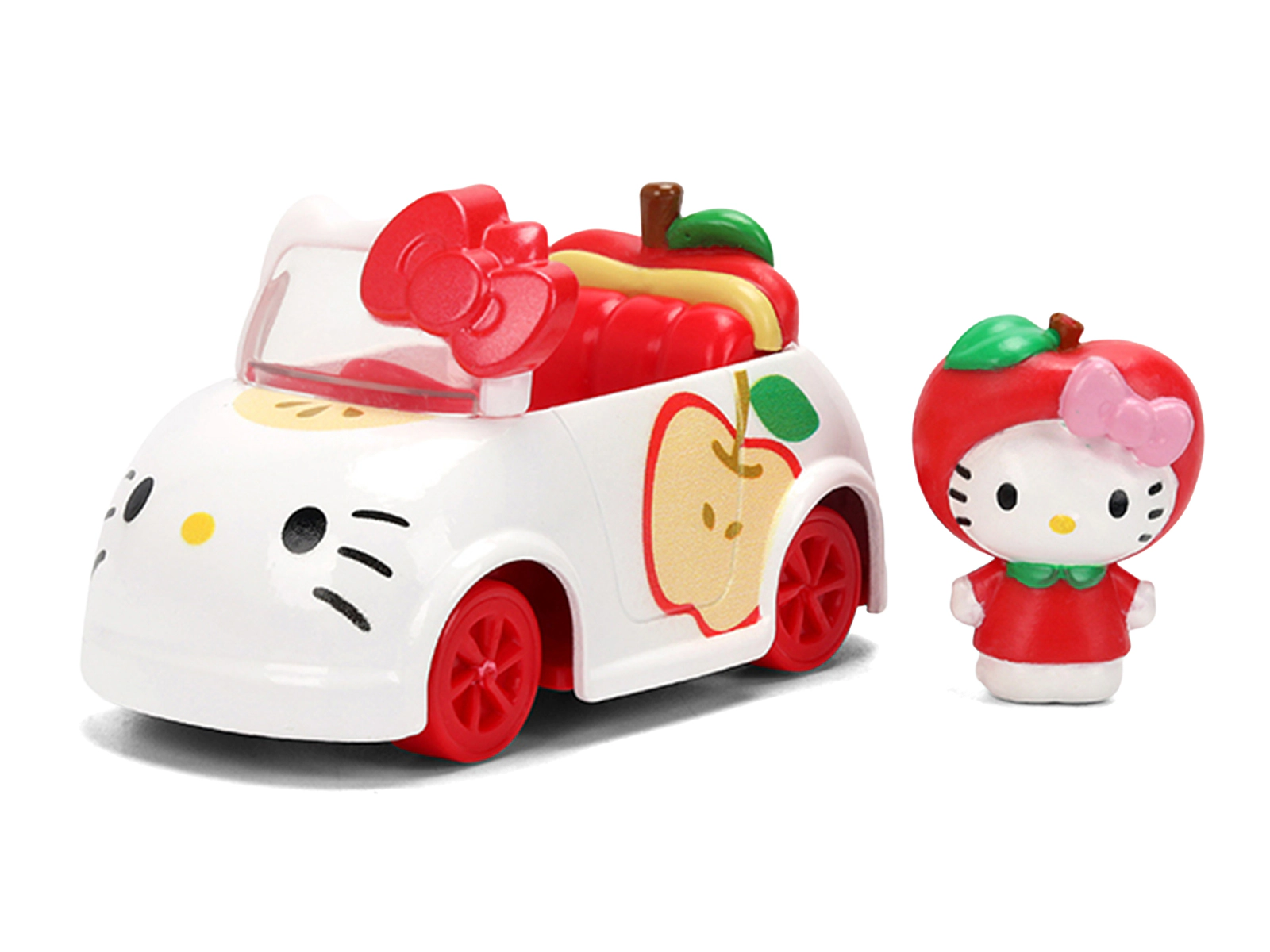 Jada "Hello Kitty and Friends" Set of 4 Diecast Figures and Cars "Hollywood Rides" Series Diecast models by Jada