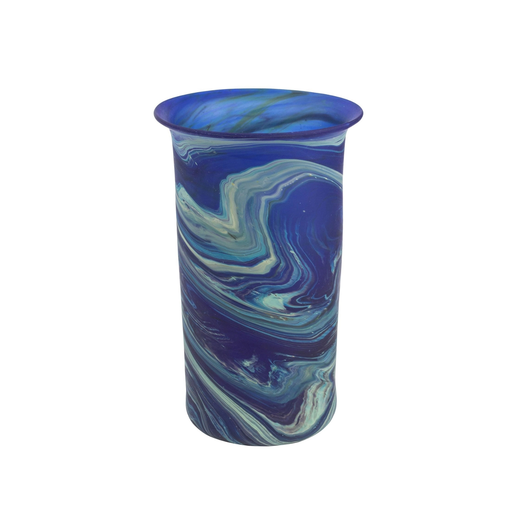 Ten Thousand Villages Phoenician Glass Vase
