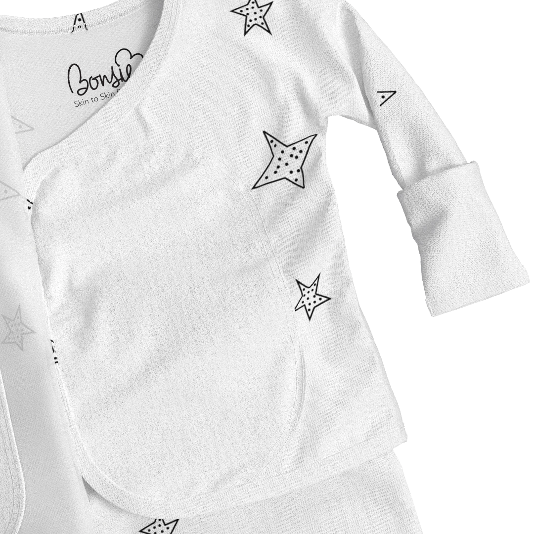Bonsie Skin to Skin Babywear Baby Bag Set - Stars
