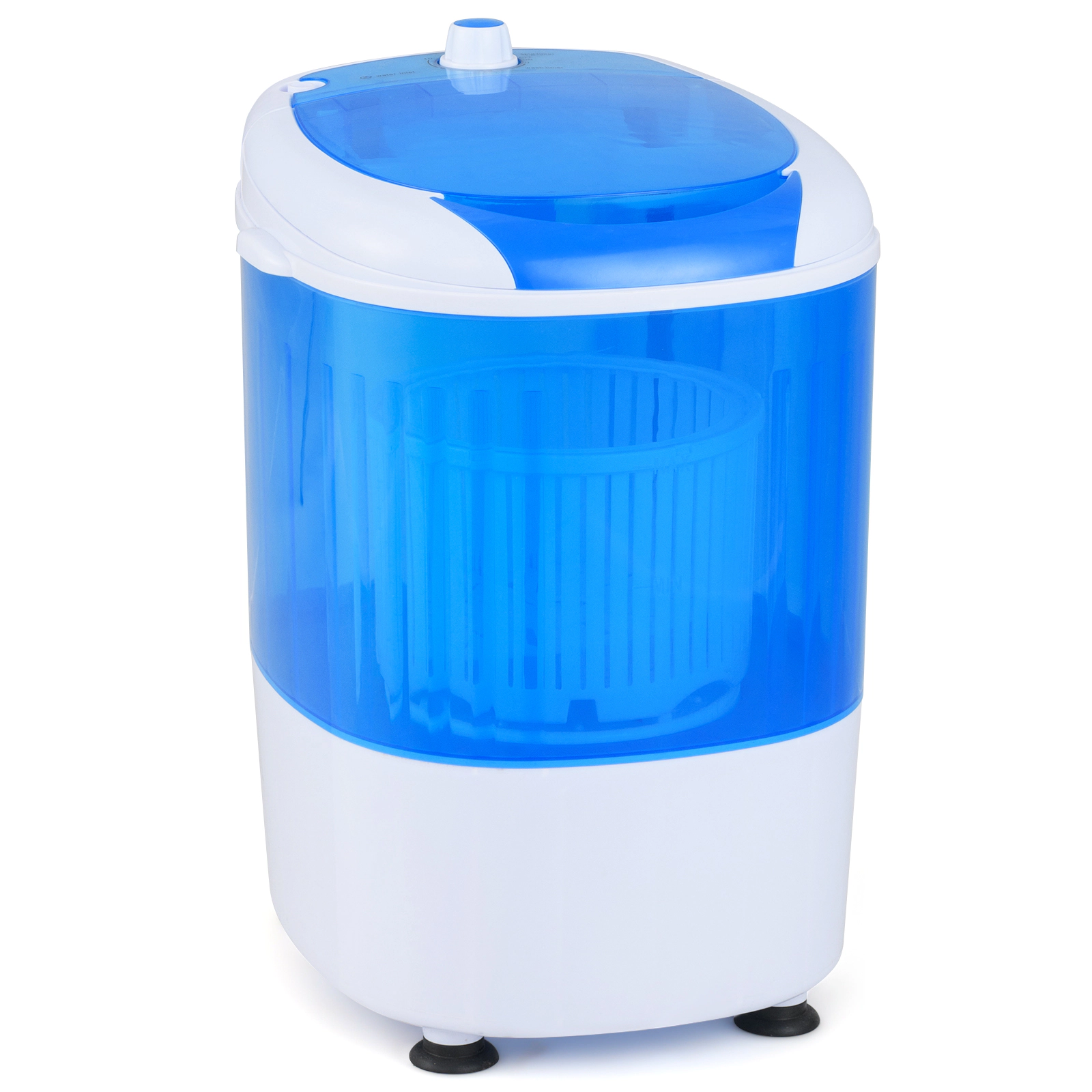 LJG 5.5 lbs Portable Semi Auto Washing Machine for Small Space