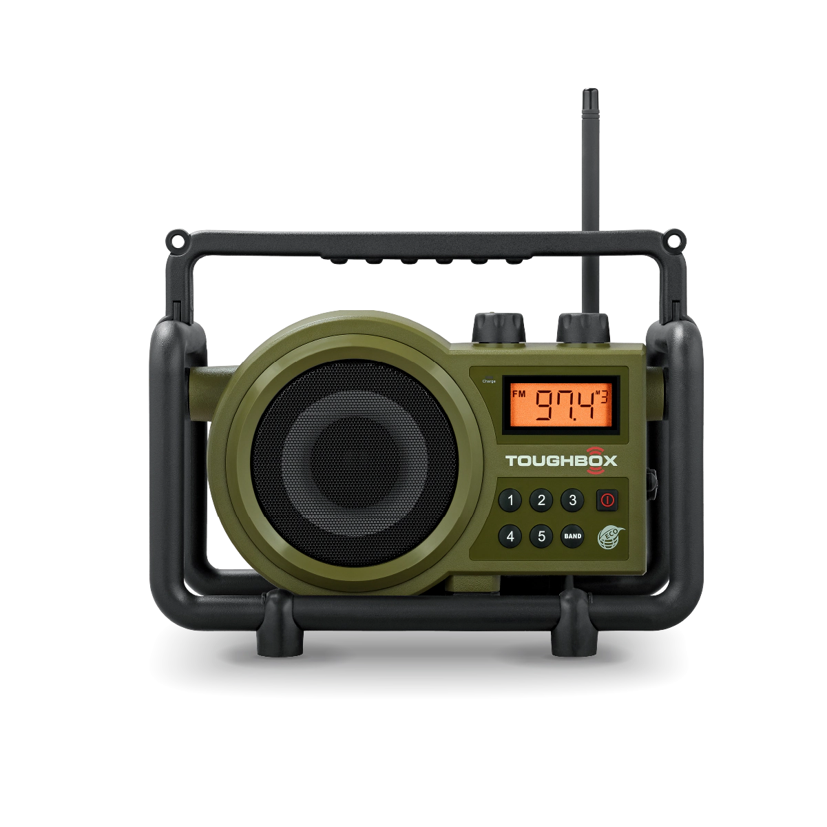 SANGEAN TB-100 Toughbox Portable Ultra-Rugged AM/FM Radio