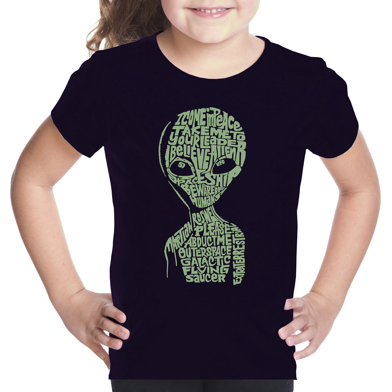 LA Pop Art Girls Word T-Shirt