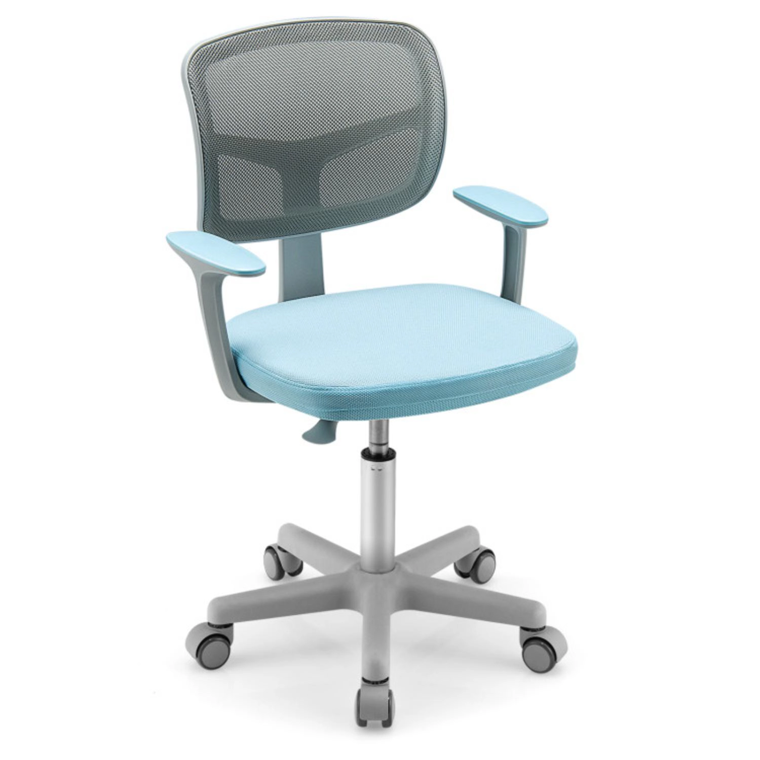 Hivvago Adjustable Desk Chair With Auto Brake Casters For Kids