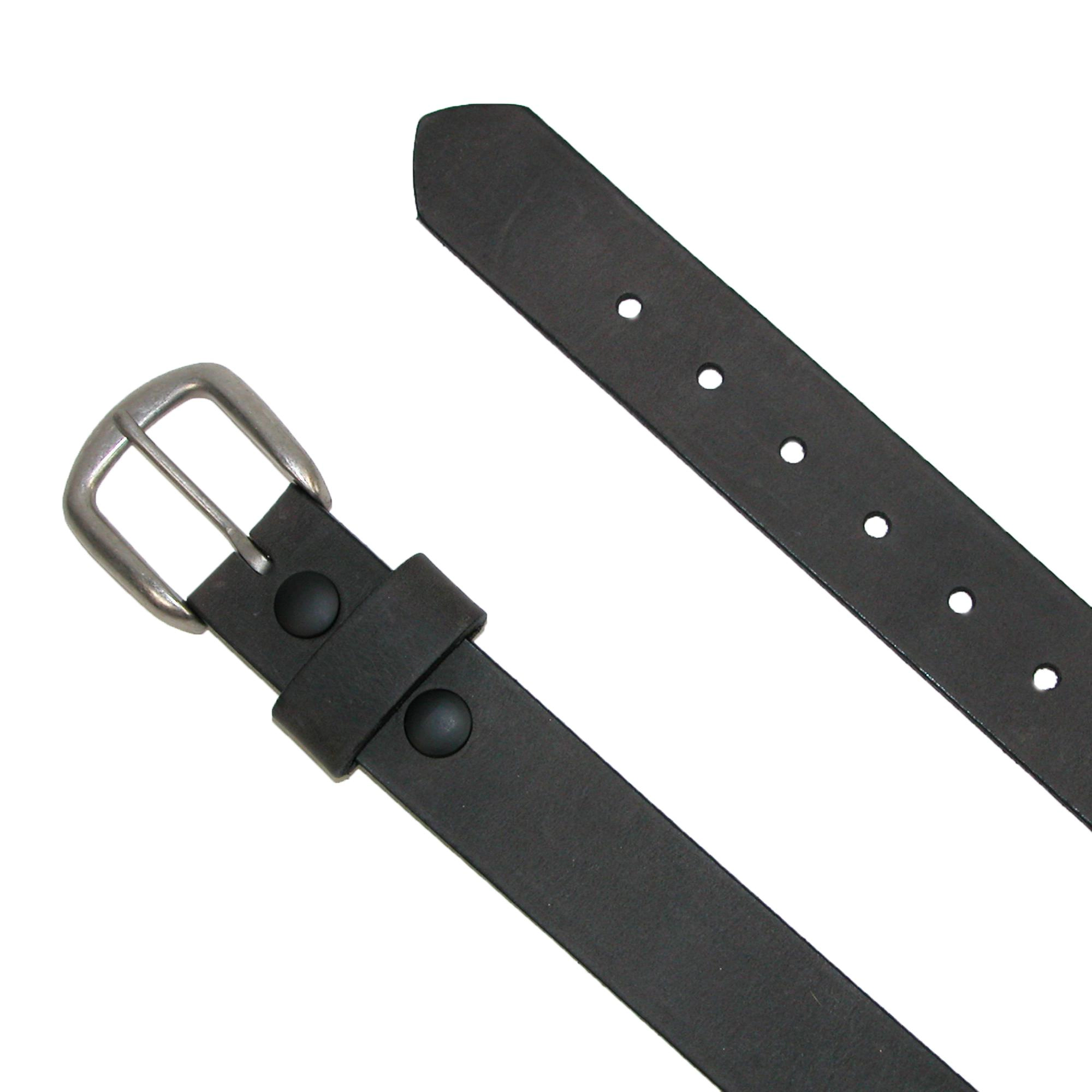 Boston Leather Men's Big & Tall Oil Tanned Pull Up Belt