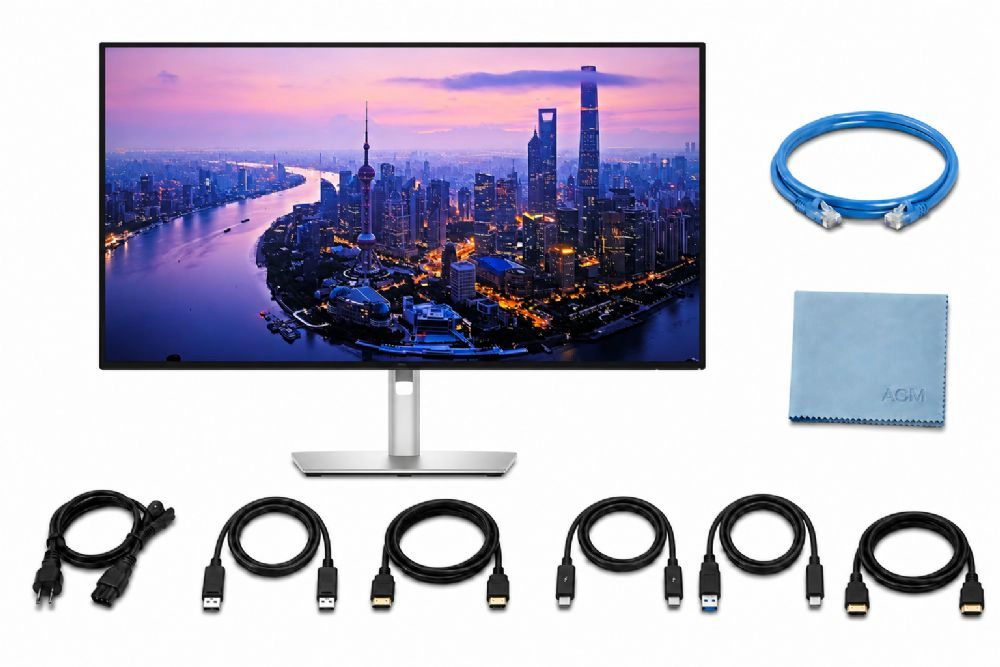 Dell UltraSharp U2725QE 27 Inch 4K UHD IPS Black Monitor with 120Hz and Thunderbolt 4