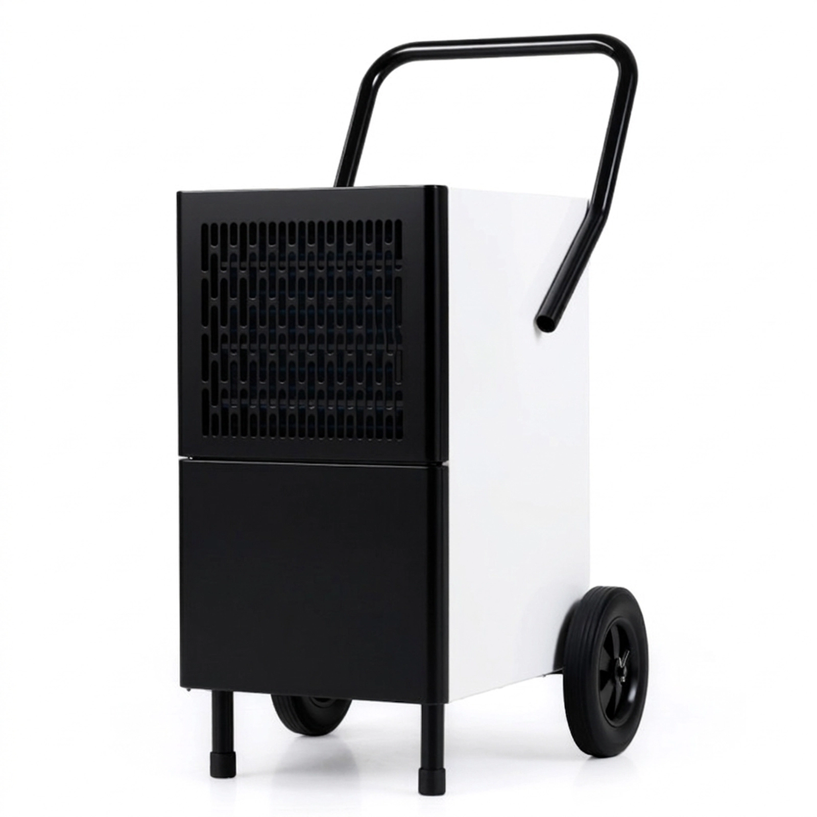 SUGIFT 189-Pint Commercial Dehumidifier with Built-in Water Pump 7500 Sq Ft Coverage White + Black