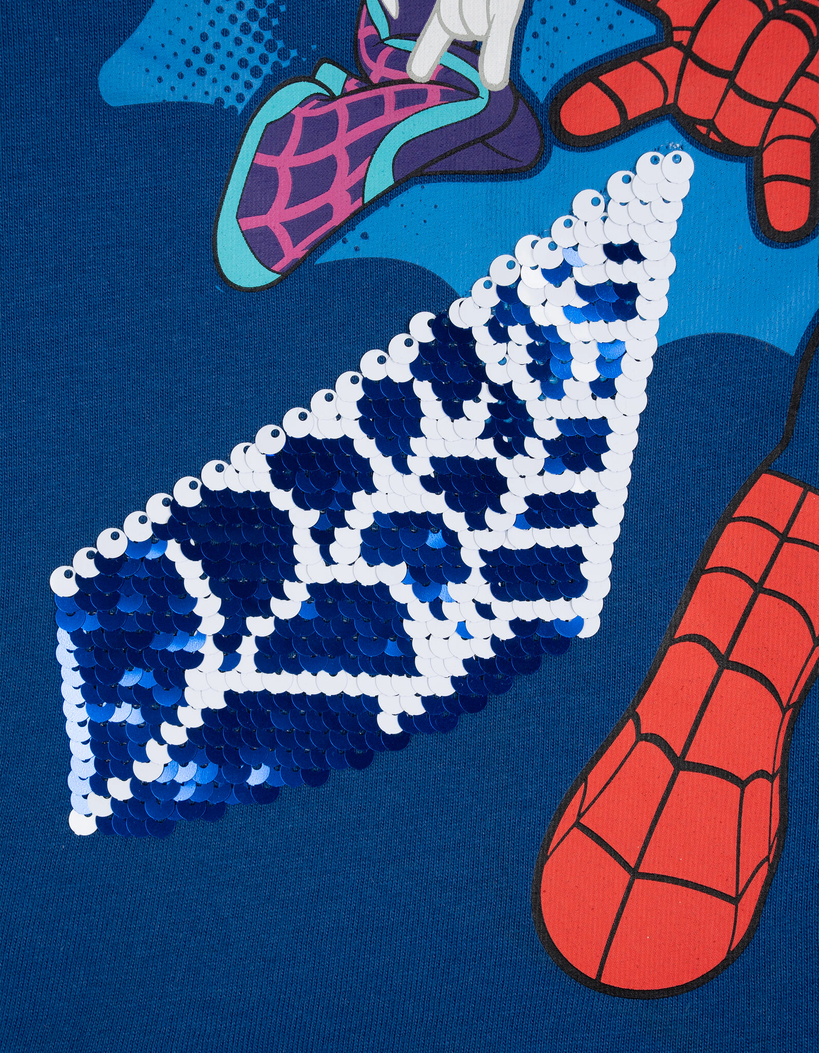 Marvel Spidey and His Amazing Friends Boys' Sequin T-Shirt