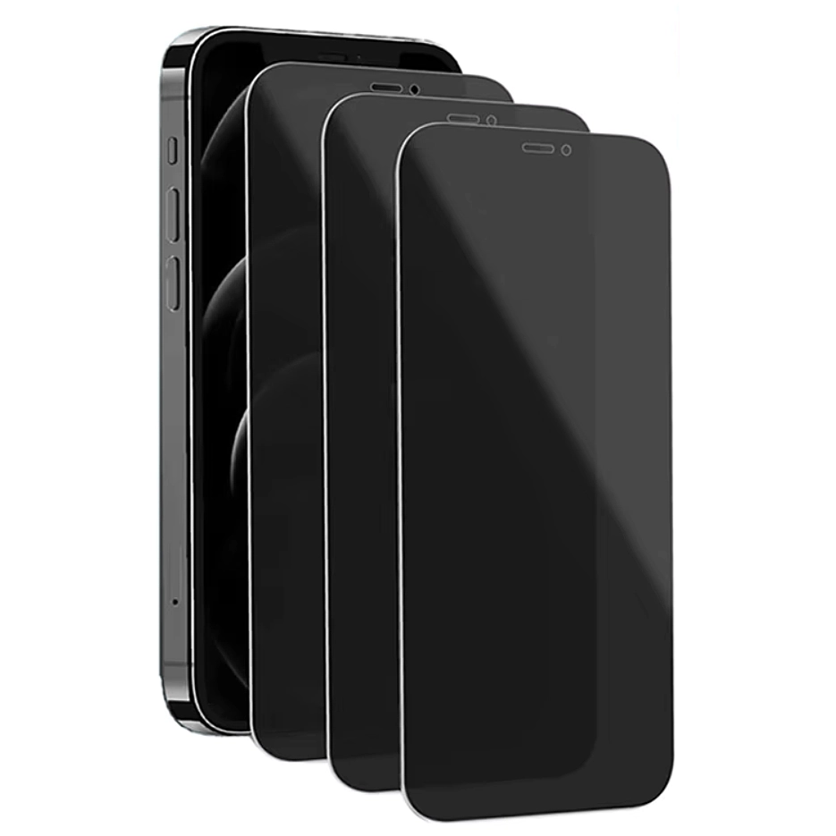 Qixxronics 3x Privacy Screen Protector for iPhone XS Max Tempered Glass for iPhone Xs Max 6.5"