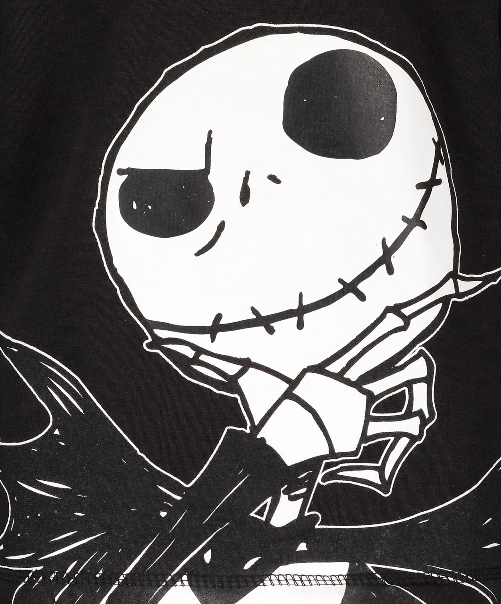 Disney Nightmare Before Christmas Boys' Fleece Quarter-Zip Hoodie
