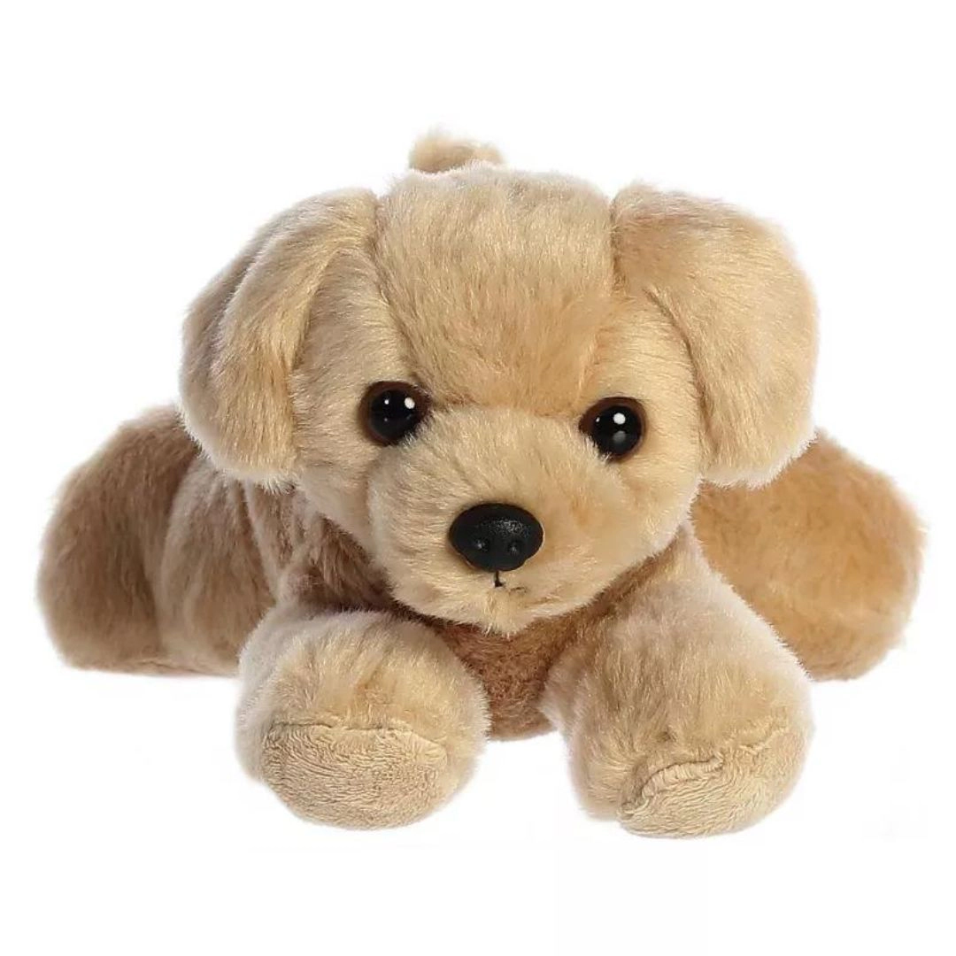 Aurora Mini Flopsie Golden Yellow Labrador 8-Inch Stuffed Animal Plush