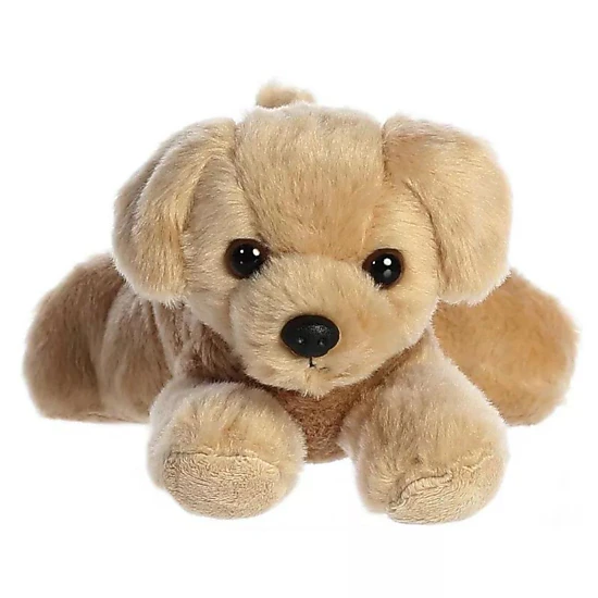 Aurora Mini Flopsie Golden Yellow Labrador 8-Inch Stuffed Animal Plush
