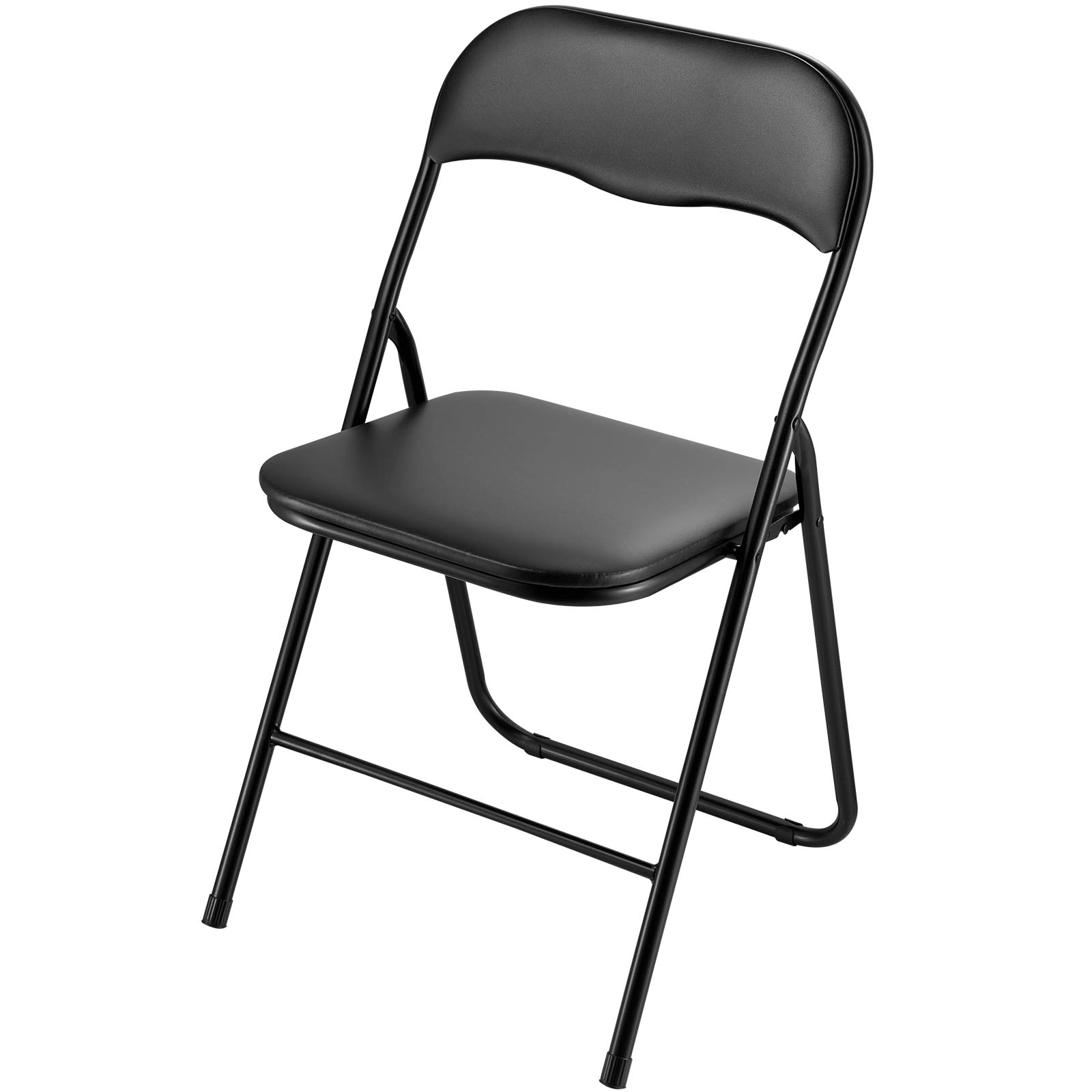 HONGGE Folding Chairs Foldable Chairs with Heavy Duty Metal Frame Portable Folding Card Table Chairs Stackable Seats