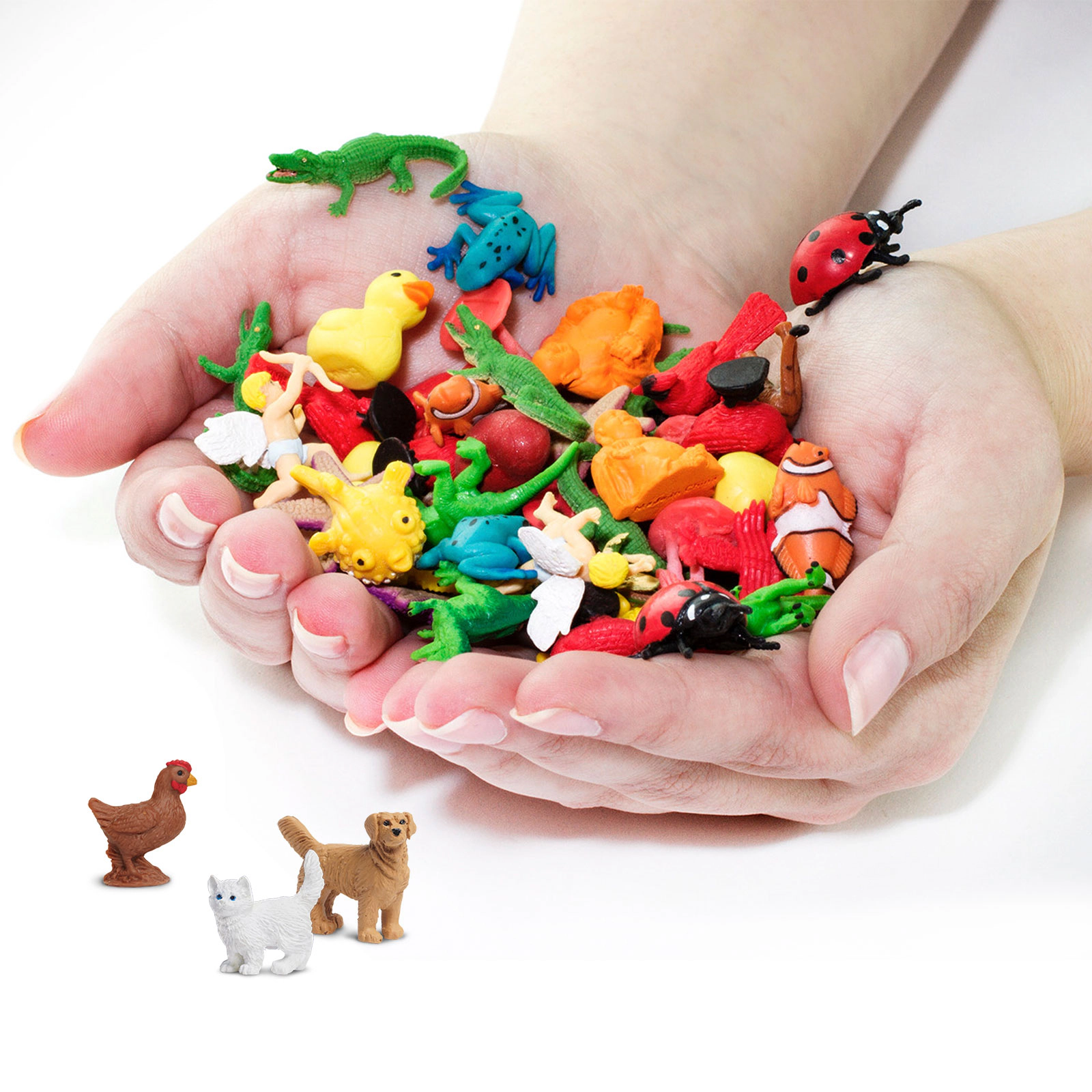Safari Ltd. - Ranch Fun Pack - 8 Mini Toy Figurines for Kids