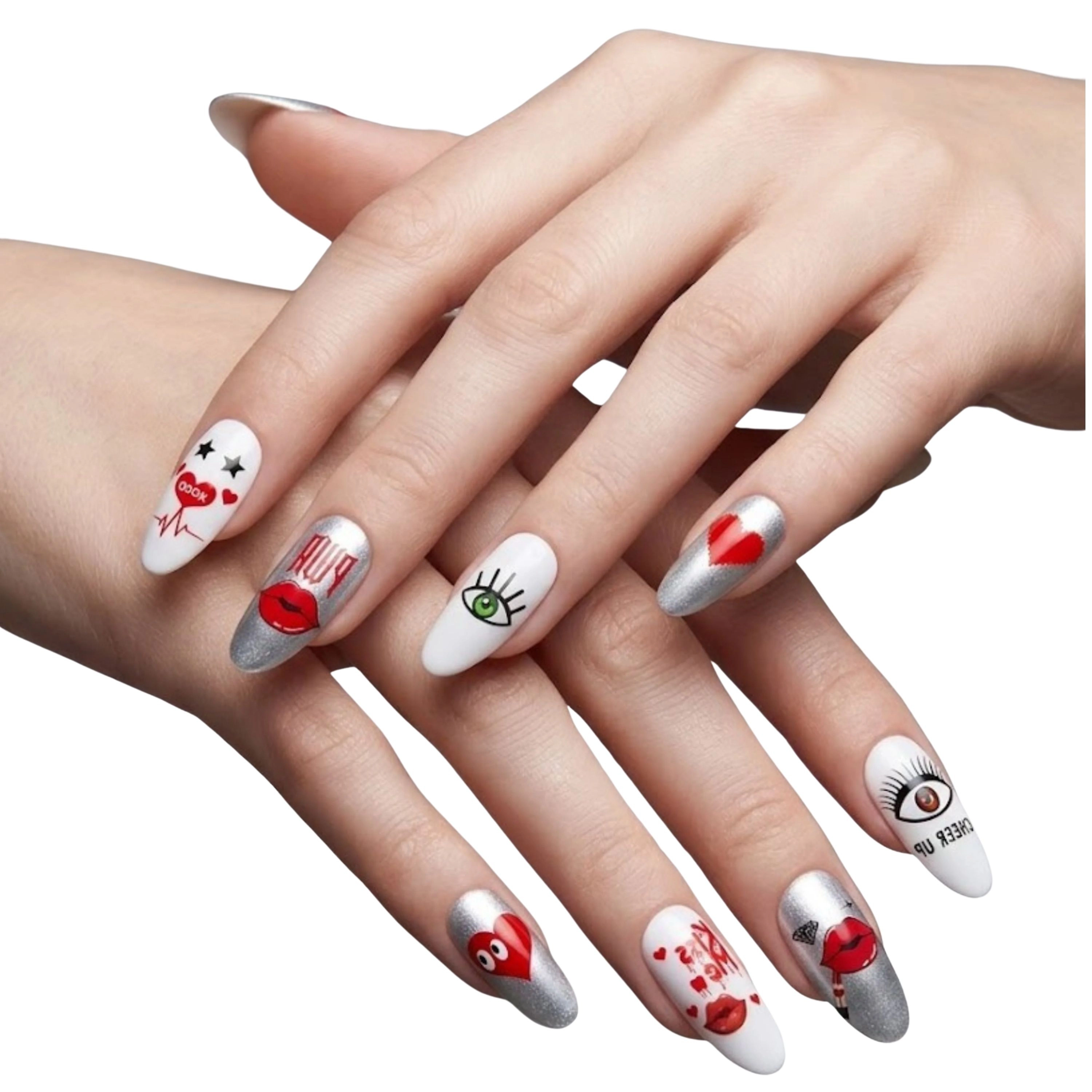 XPNail Women's Nail Polish Strips Peek 16ct