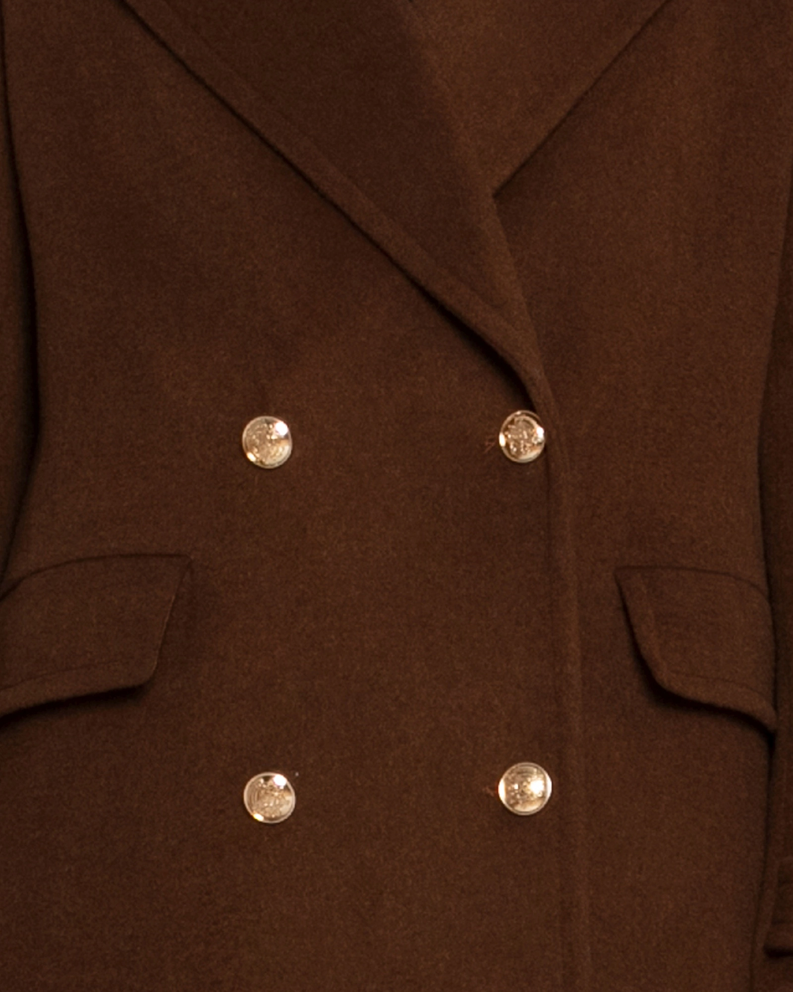 Belle & Bloom Command Wool Blend Double Breast Maxi Coat