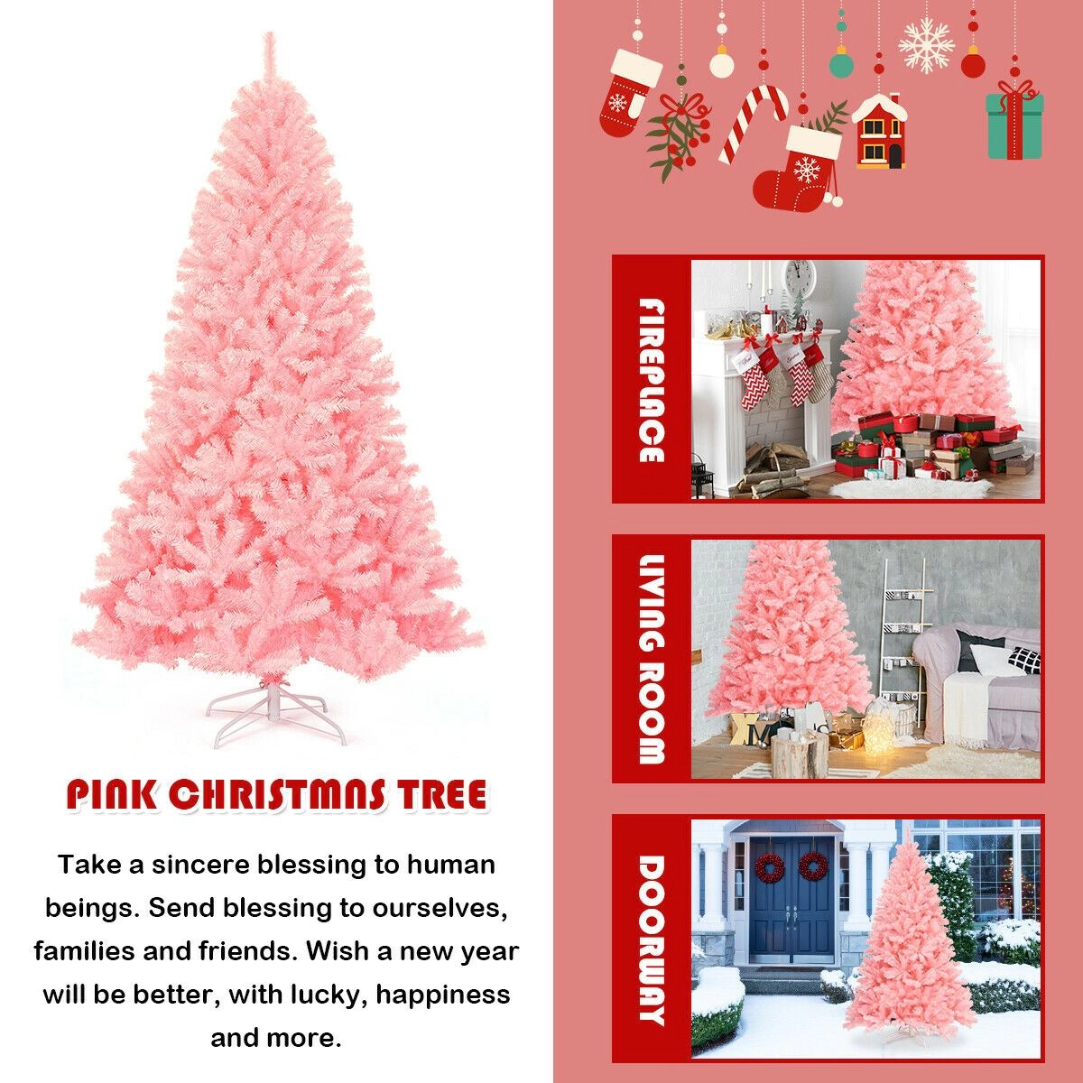 SlickBlue Mini Artificial Birch Tree with Bendable Branches and Battery Operated LEDs