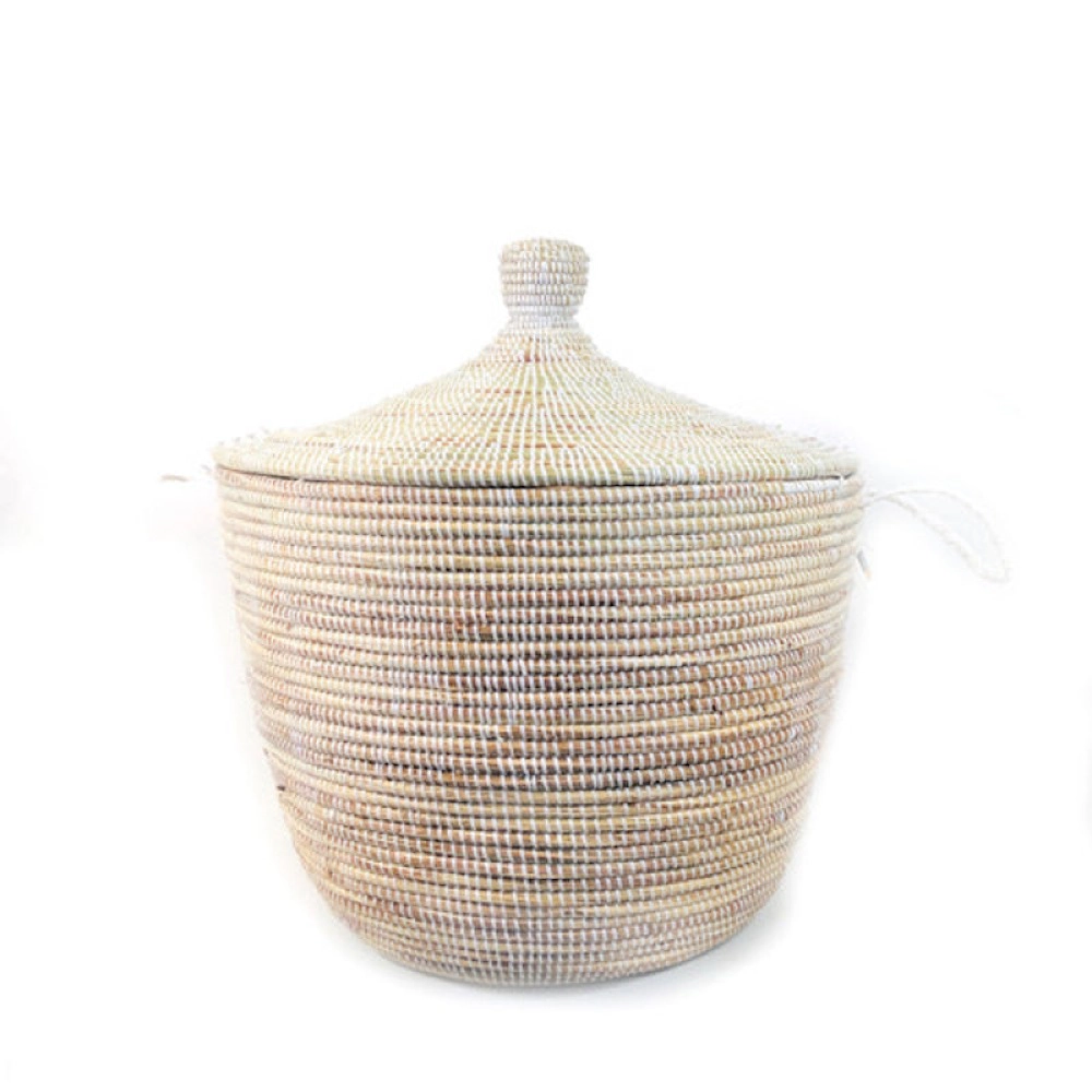 Mbare Dou Lid Storage Basket Low Storage