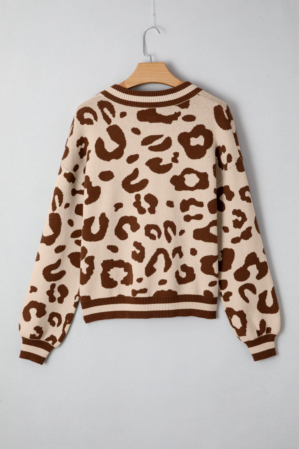 Threaded Pear Women's June Printed Knit Casual Sweater