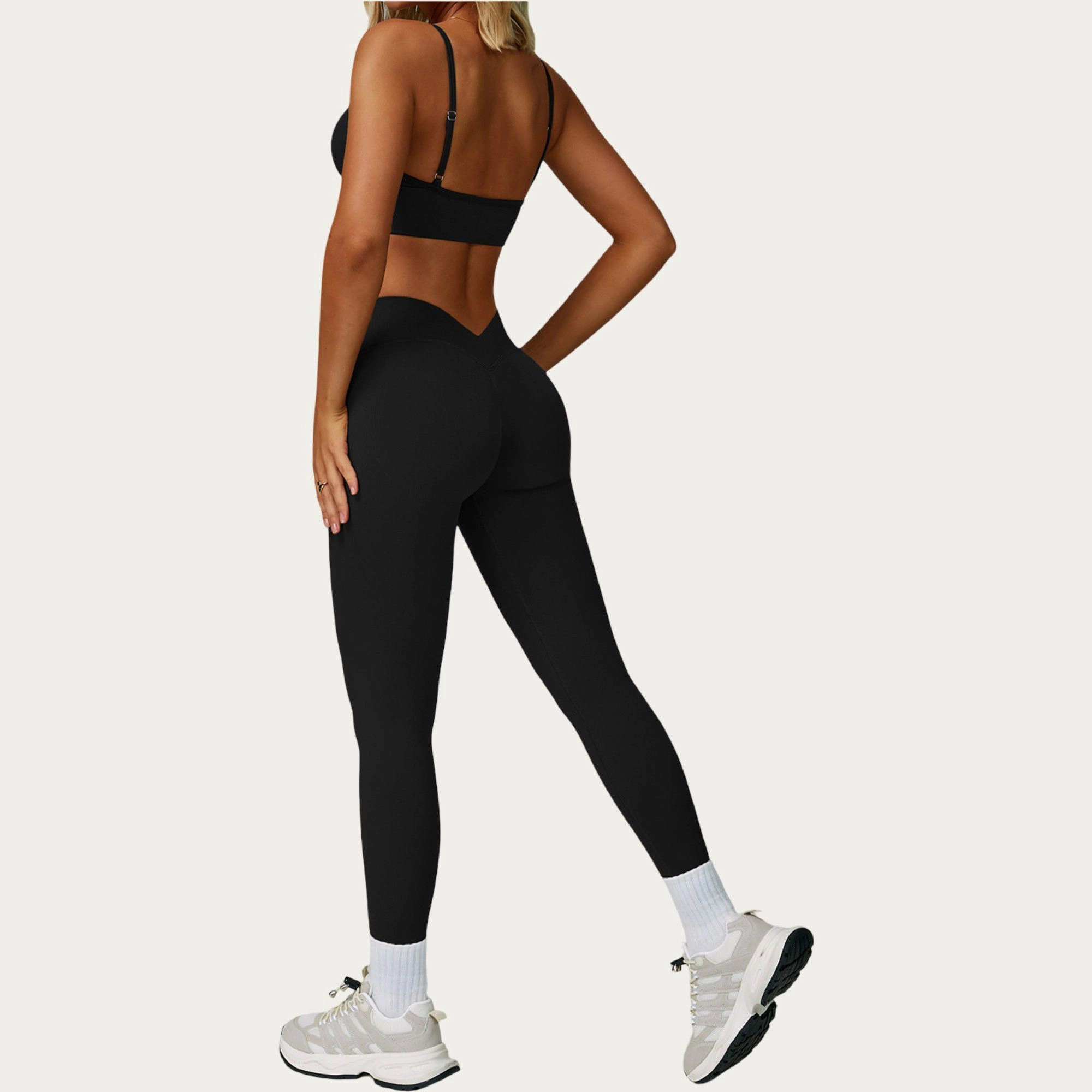 Anna-Kaci Active Women's High Waist Smooth Finish Athletic Leggings with Sculpting Fit Stretch Knit Fabric