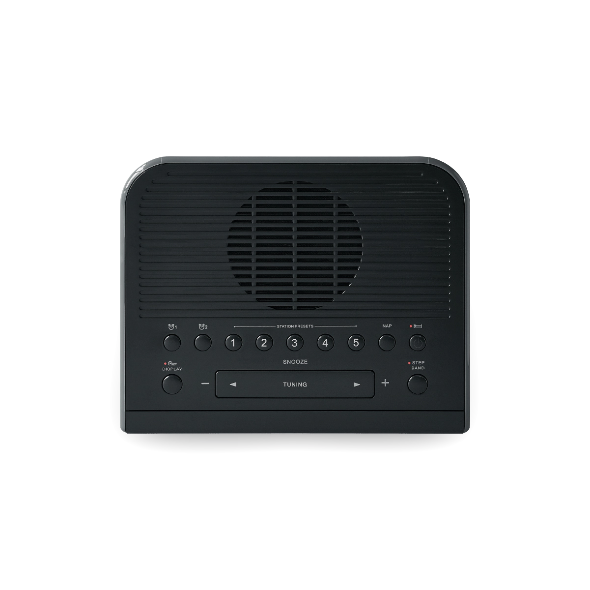SANGEAN RCR-5 Digital AM/FM Alarm Clock Radio - Dual Alarms, Snooze, Sleep Timer