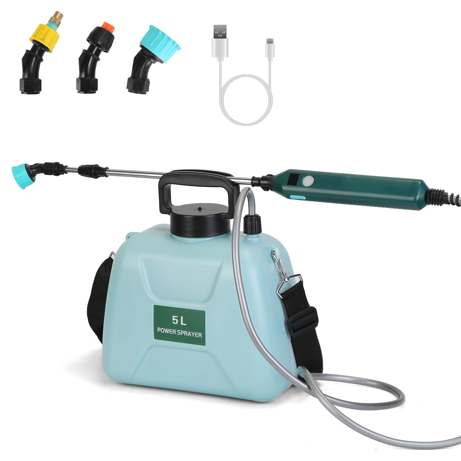 GBruno 5L Battery-Powered Garden Sprayer