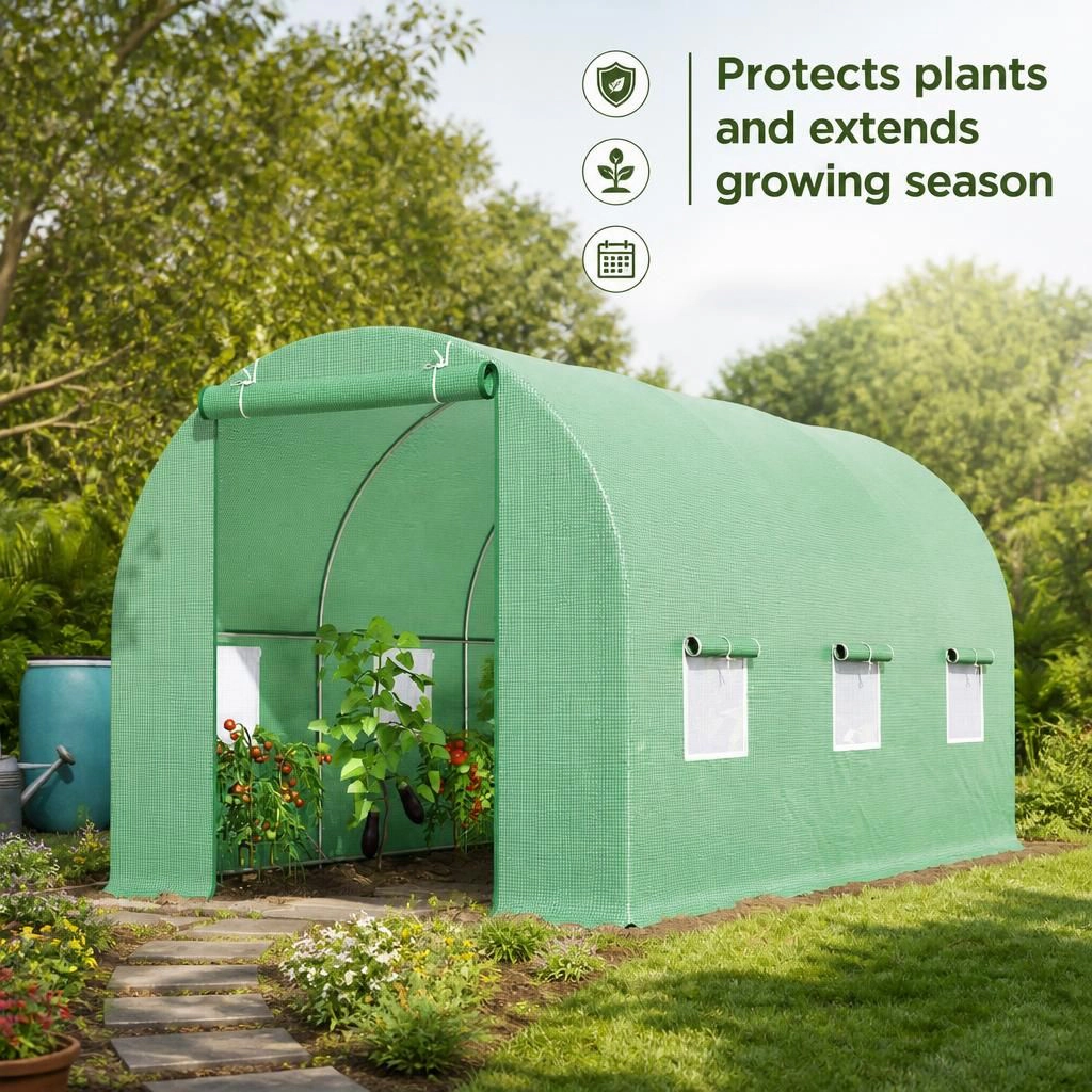 WOW PIONEER Spacious Walk-In Greenhouse