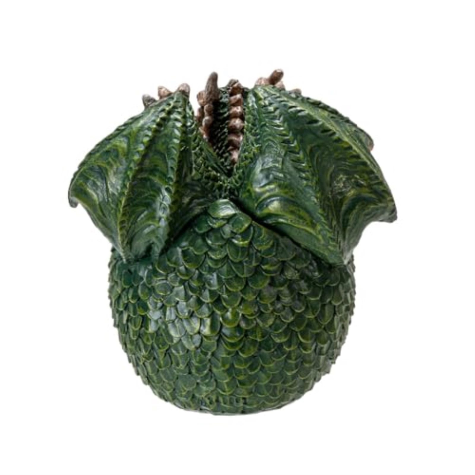 Pacific Giftware Green Dragon Hatchling Figurine Adorable Baby Dragon Emerging from Egg Fantasy Resin Sculpture 3.54 inch Tall