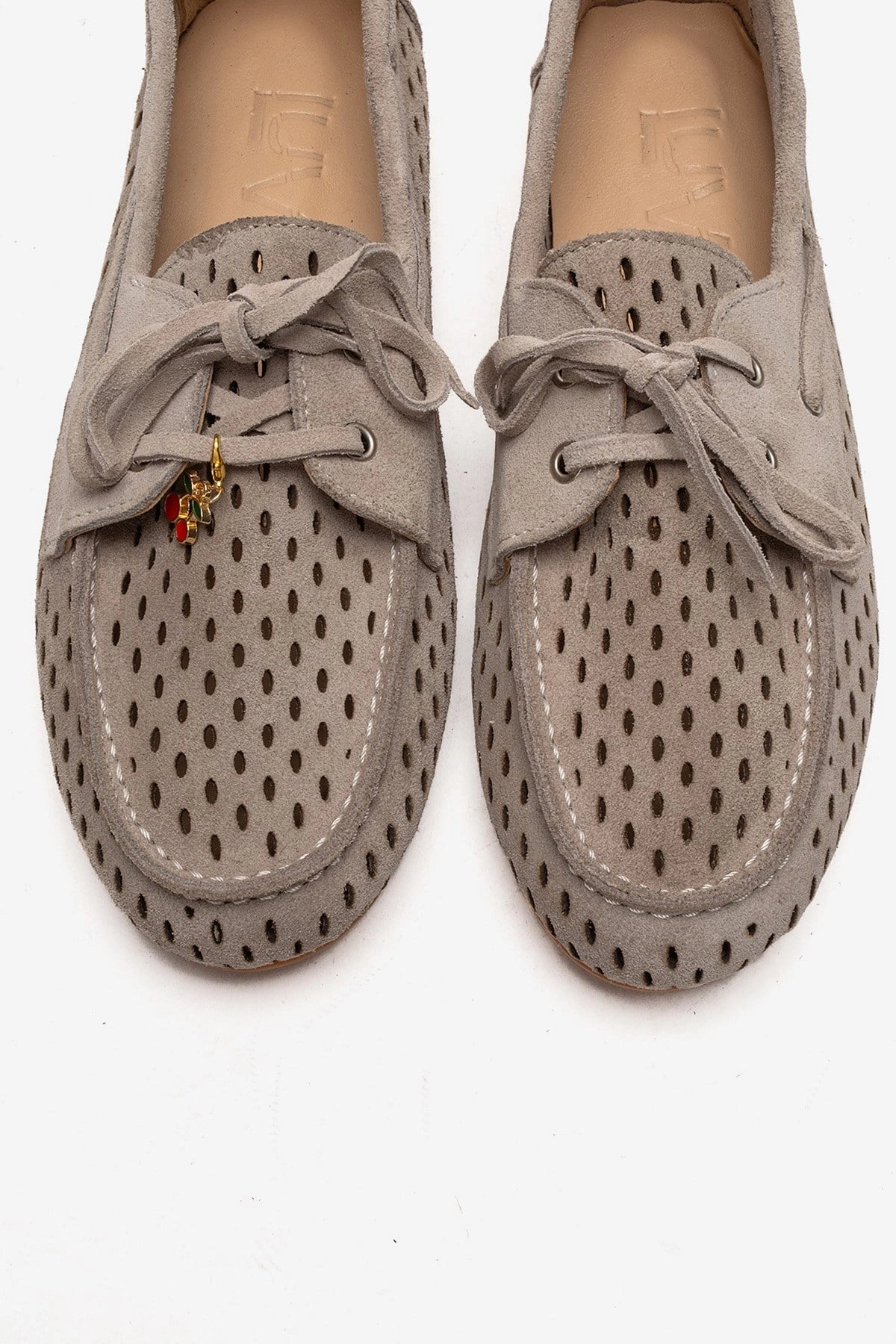 Forever & Always Womens Stevo Leather Lace Up Loafer
