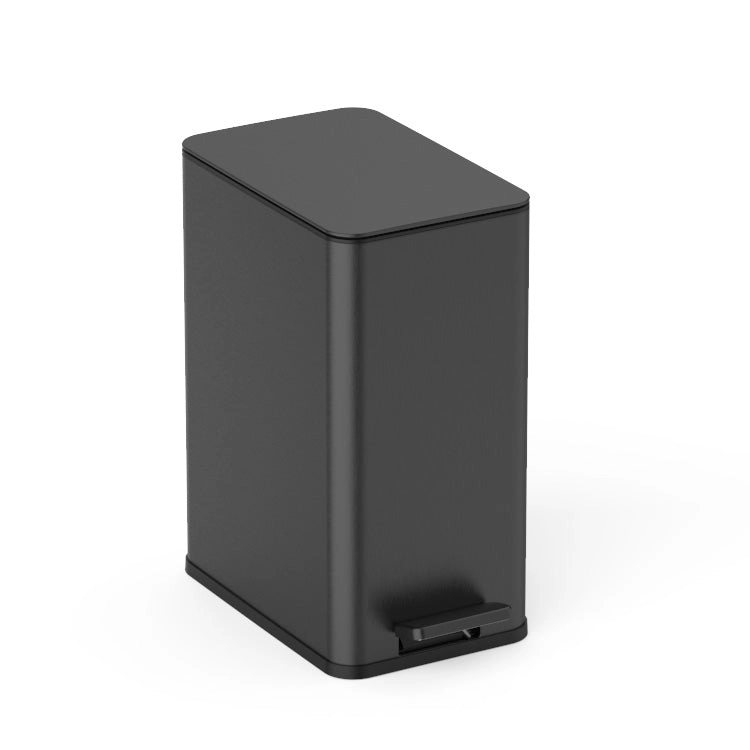 Ninestars Slim 2.6-Gallon Stainless Steel Step-On Trash Can