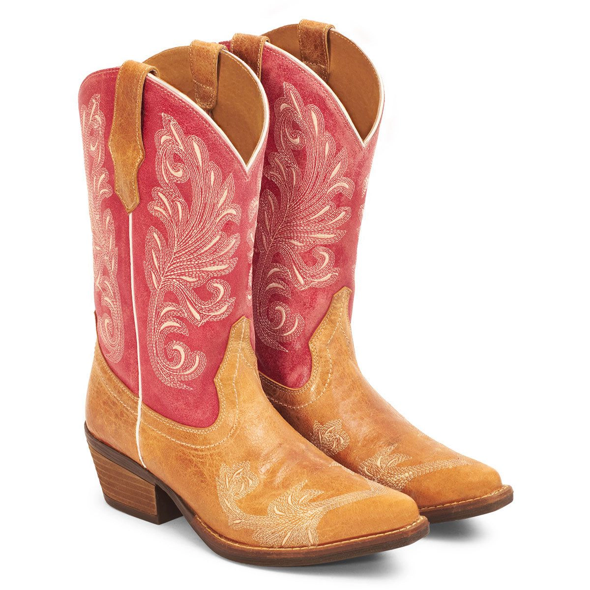 Forastero Womens Genuine Leather Western Boots